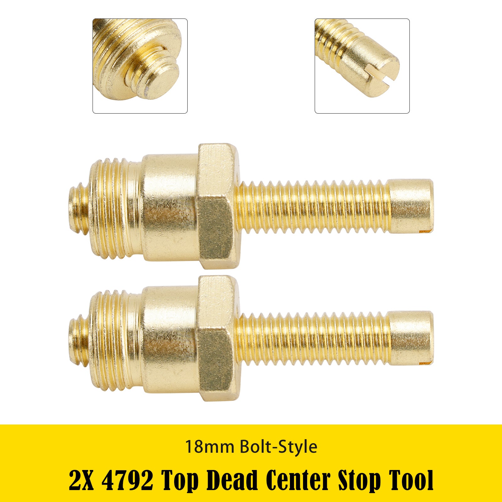 2X 4792 Top Dead Center Stop Tool 18mm Bolt-Style