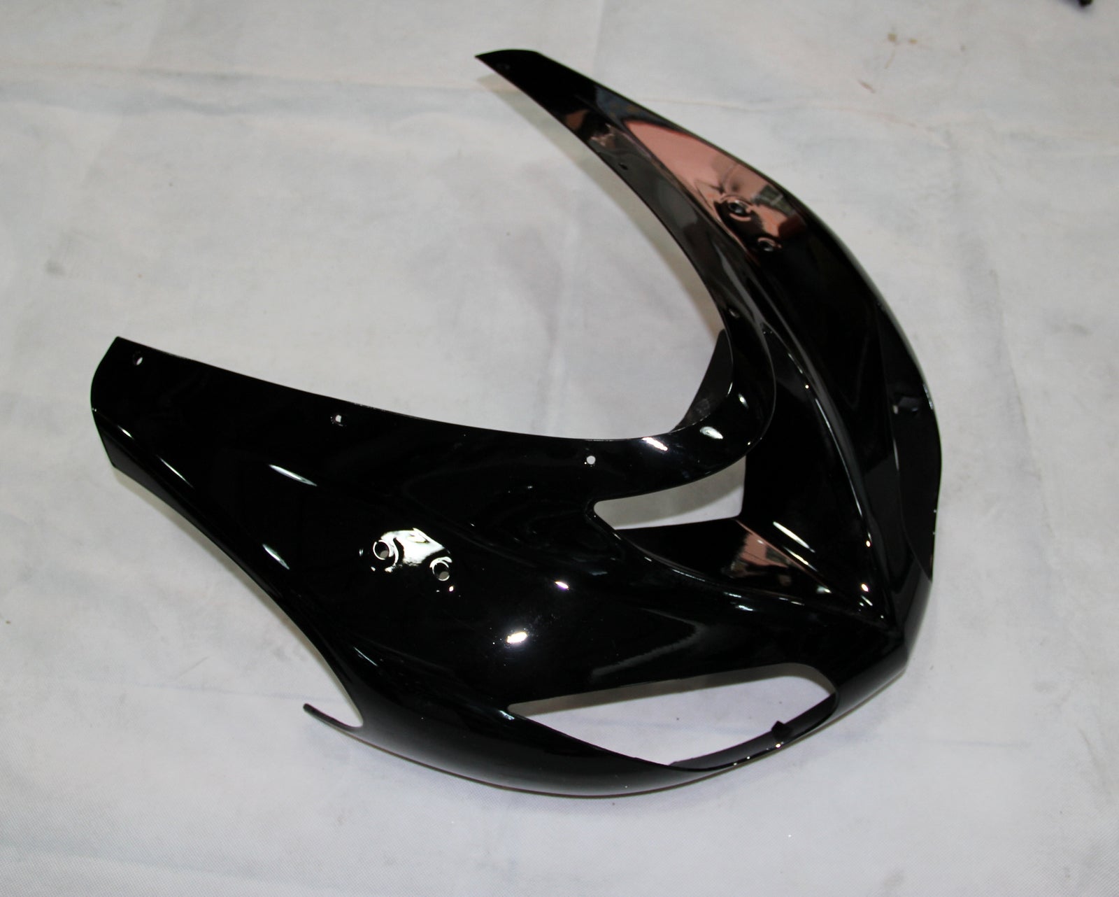 2006-2007 Kawasaki ZX 10R Black Red Flame Racing Fairings Generic