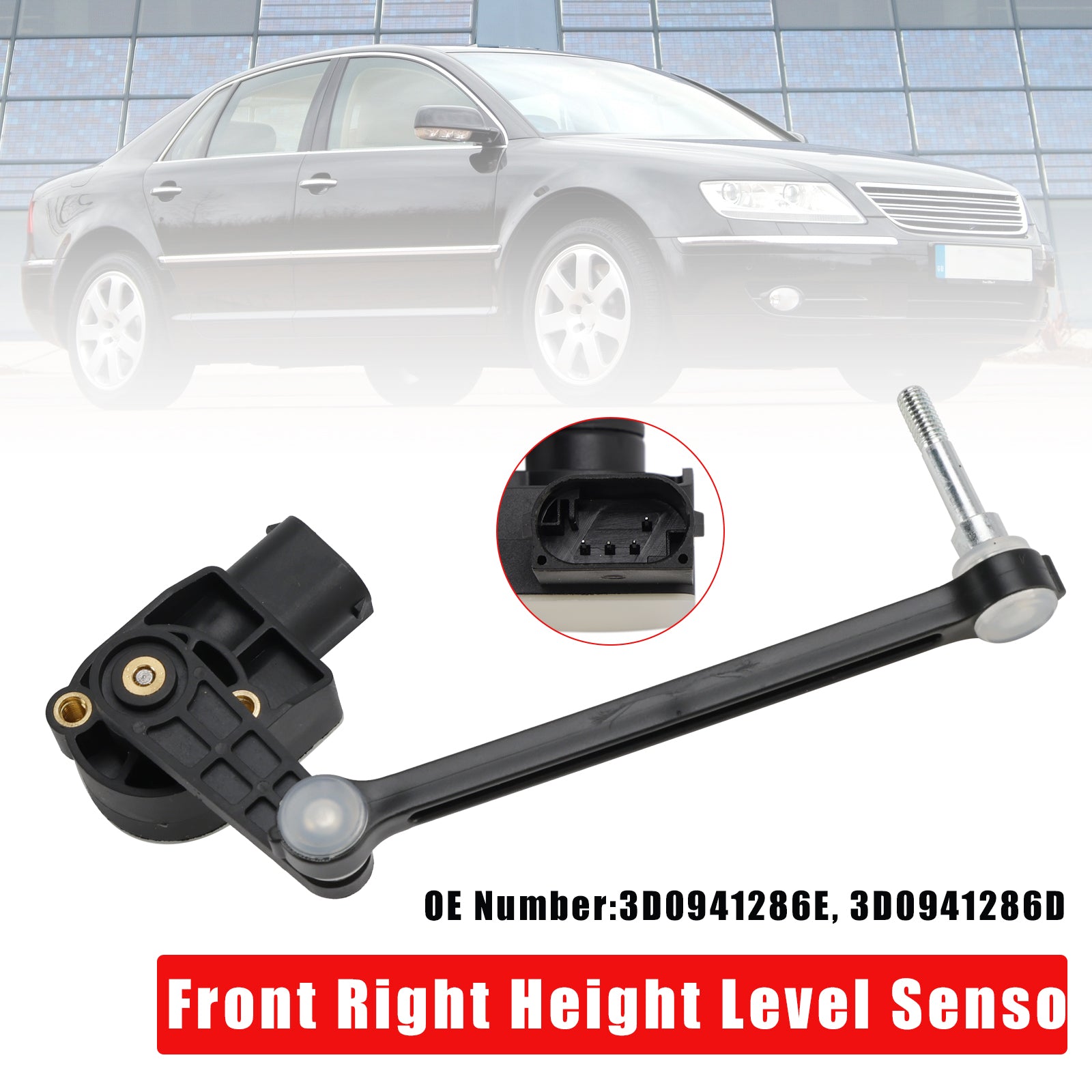 Front Right Height Level Sensor 3D0941286E For VW Phaeton 3D 2002-2016