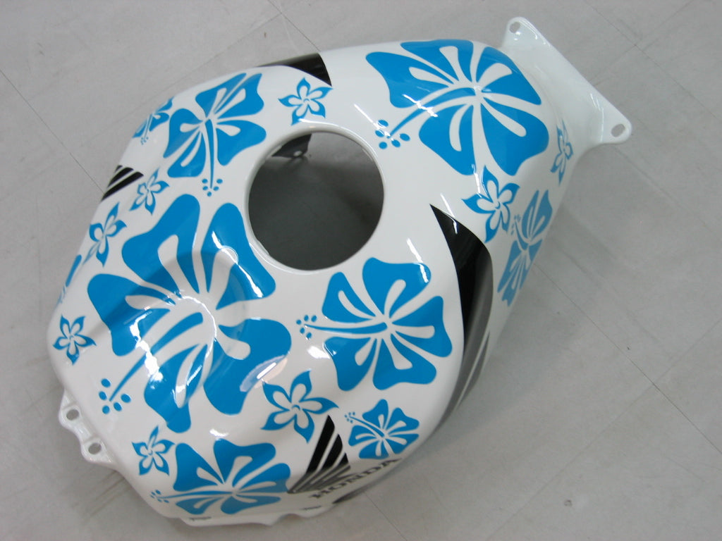 2005-2006 Honda CBR 600 RR Multi-Color Azzurro Floral Racing Fairings Generic