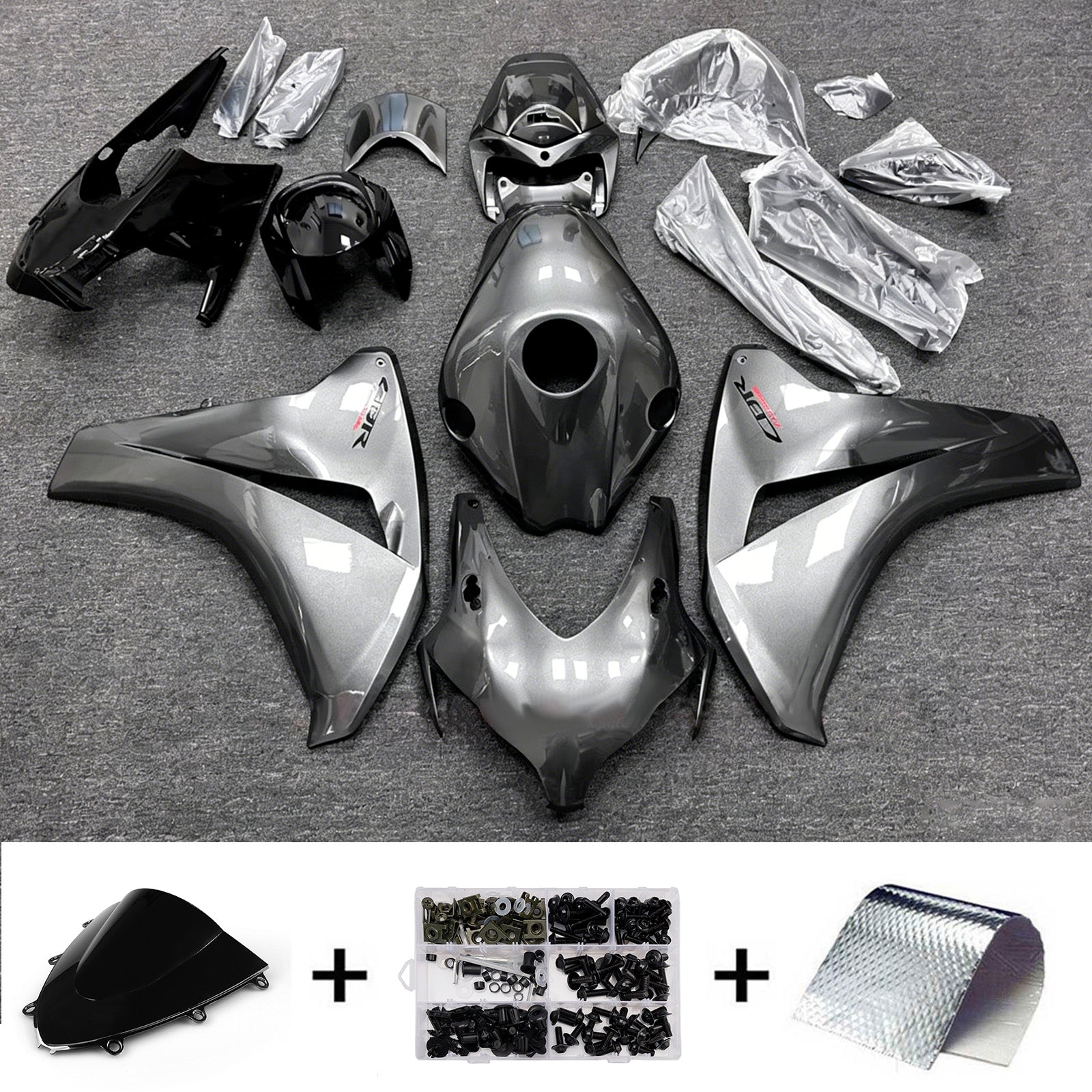 Injection Fairing Kit Bodywork Plastic ABS For Honda CBR1000RR 2008-2011