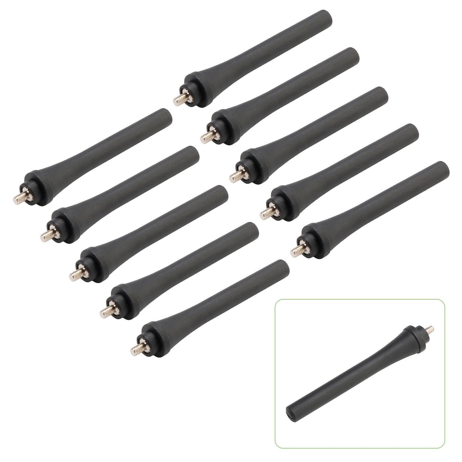 10x Radio 80mm HYT-TC310 Antenne 400-470Mhz voor Hytera TC310 TC320 Walkie Talkie