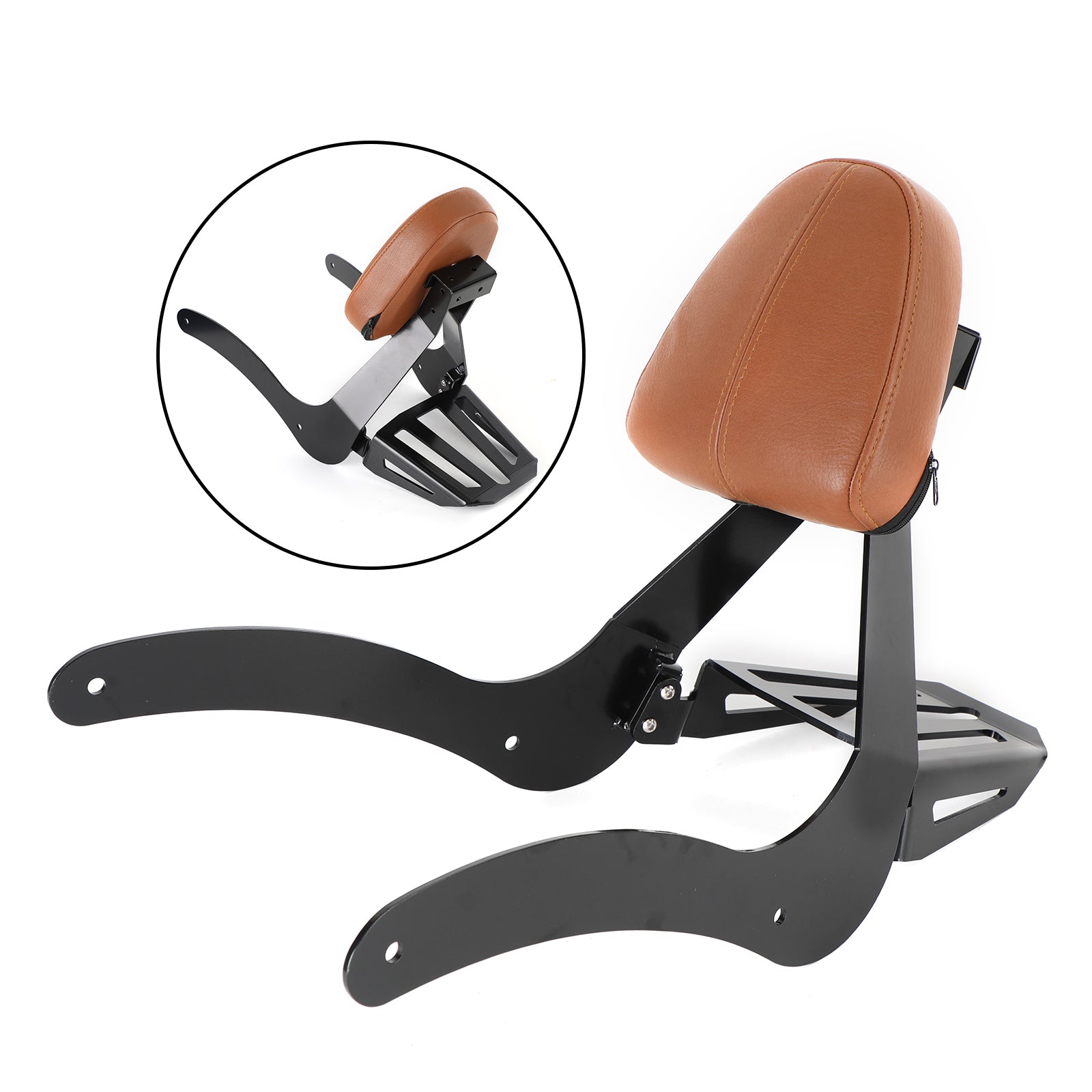 Barre de dossier Sissy pour passager, compatible avec Indian Scout 2015 – 2020 Scout Sixty ABS