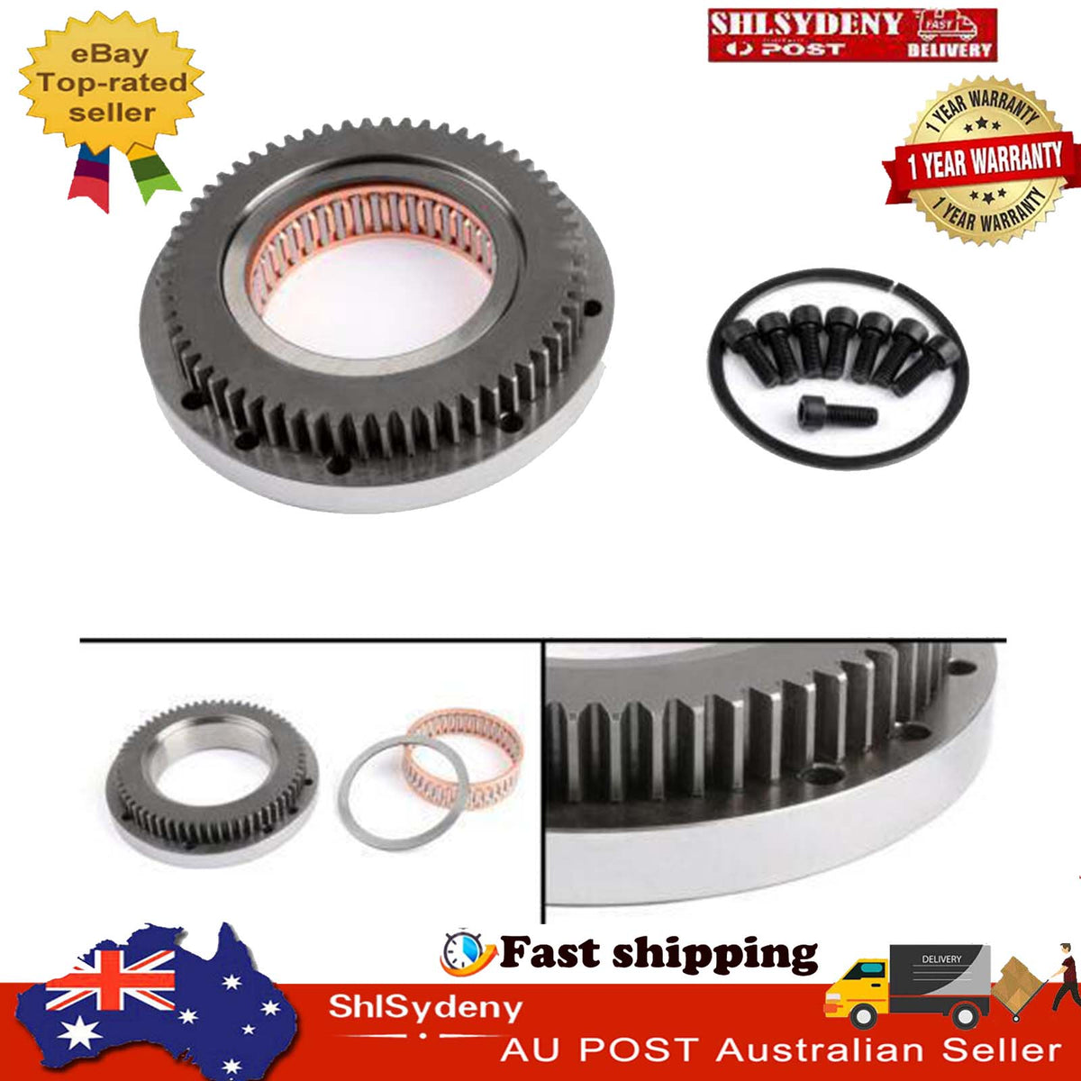 2002-2006 Yamaha BT1100 Bulldog One Way Starter Clutch 5EL-15517-11 5EL-15590-00 Generic