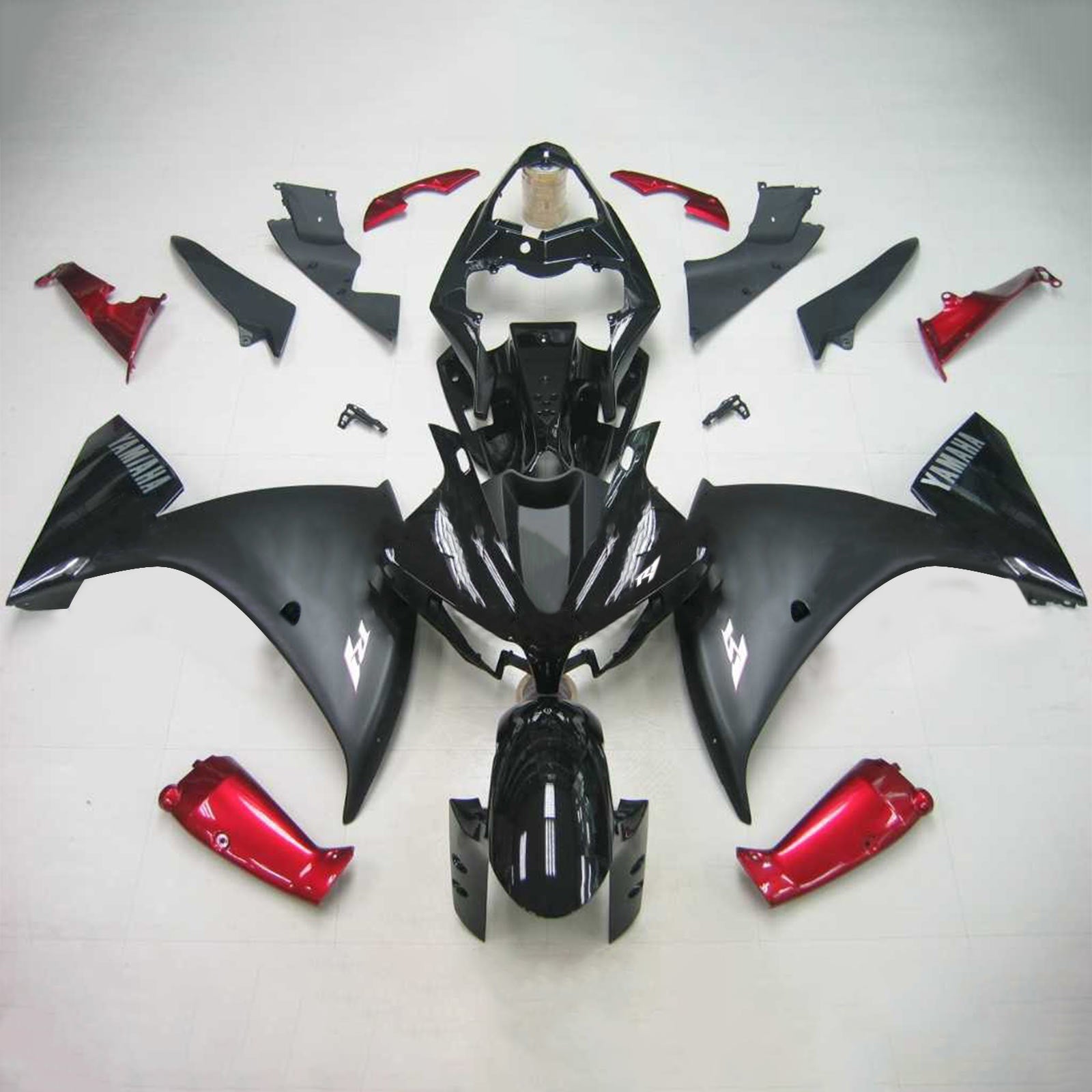 2012-2014 YAMAHA YZF 1000 R1 AMotopart Injection Fairing Kit Bodywork Plastic ABS #110