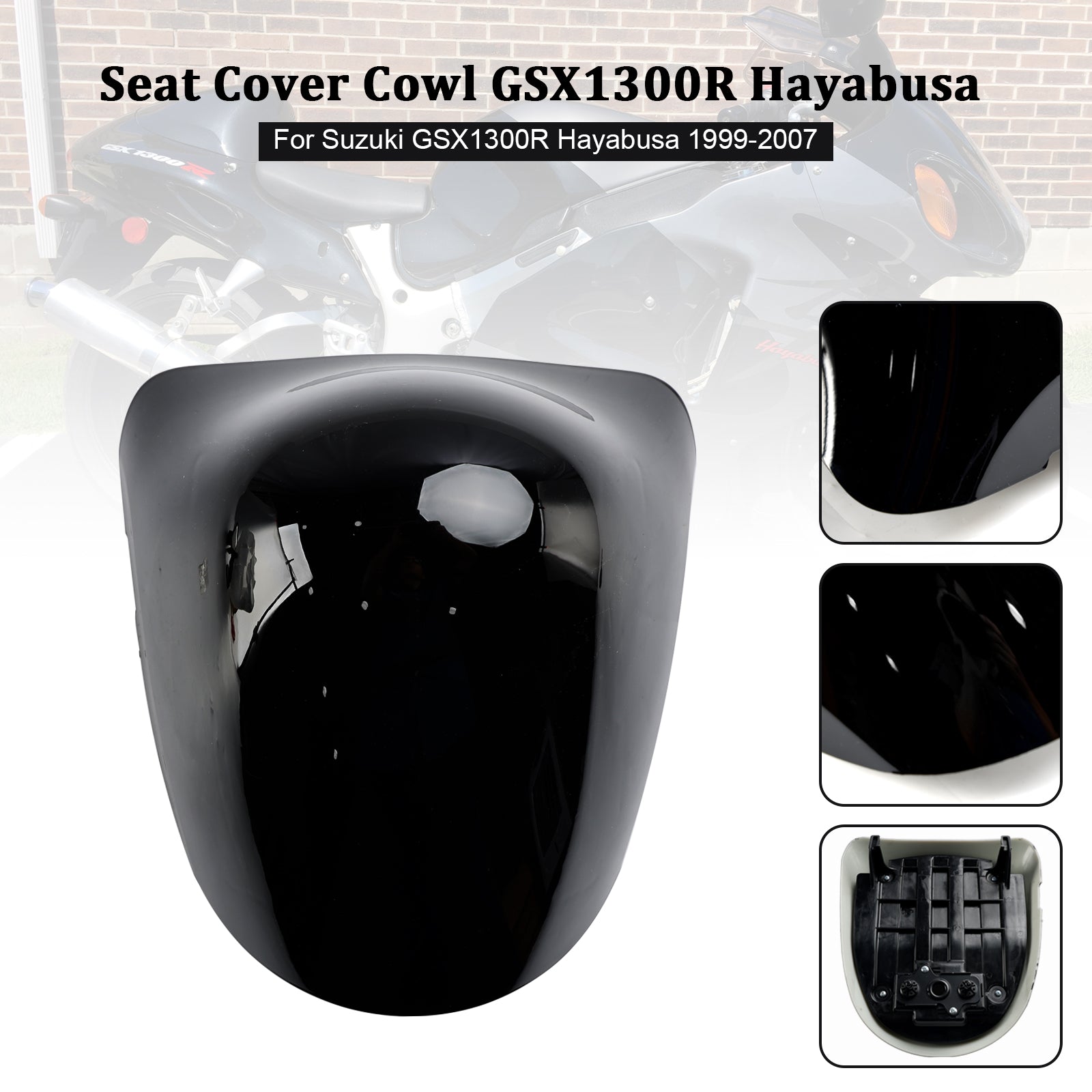 Rear Seat Fairing Cover For Suzuki GSX1300R GSX-R1300 Hayabusa 1999-2007