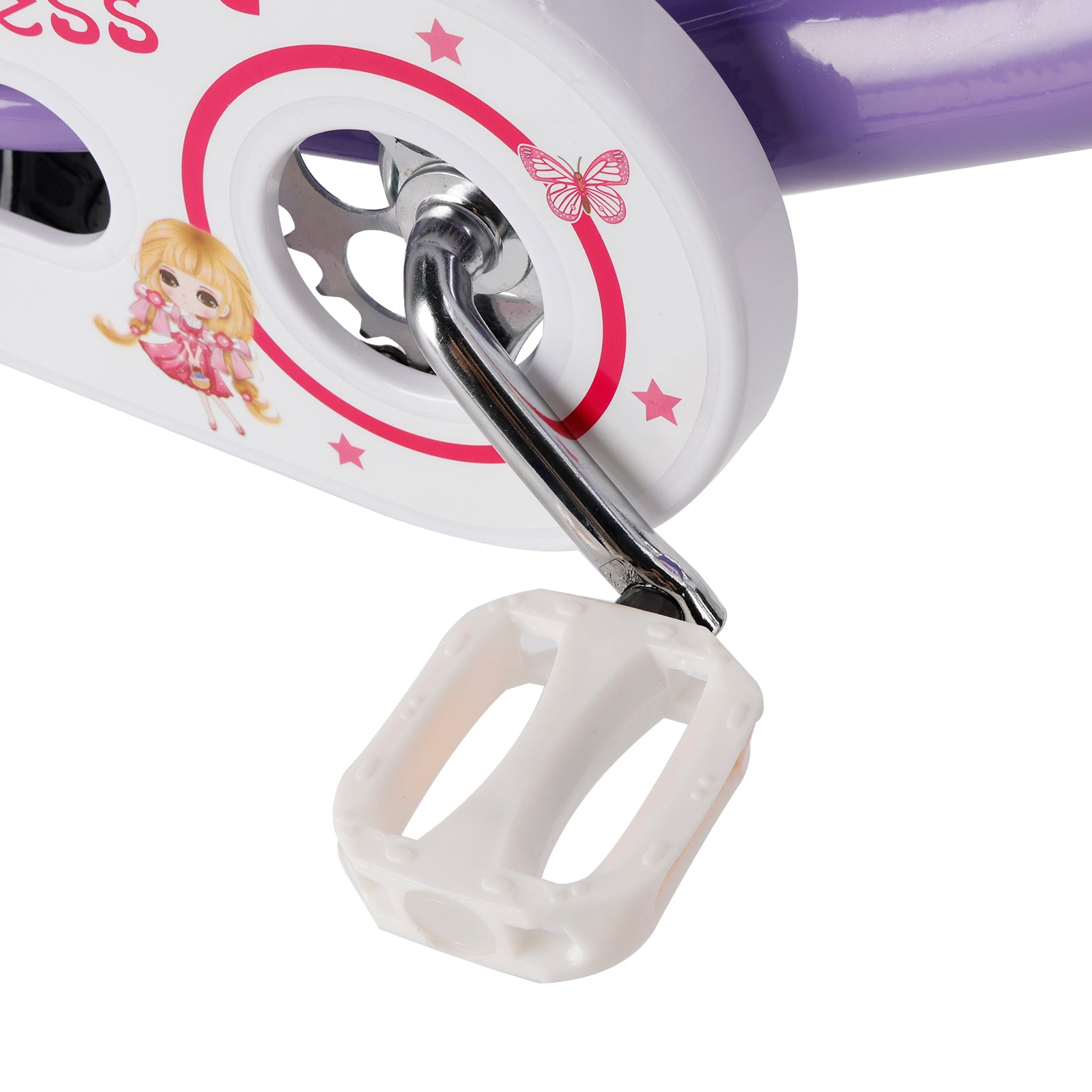 16"/18" Children Princess Bicycle Girls Bike with Removable Training Wheels Pink