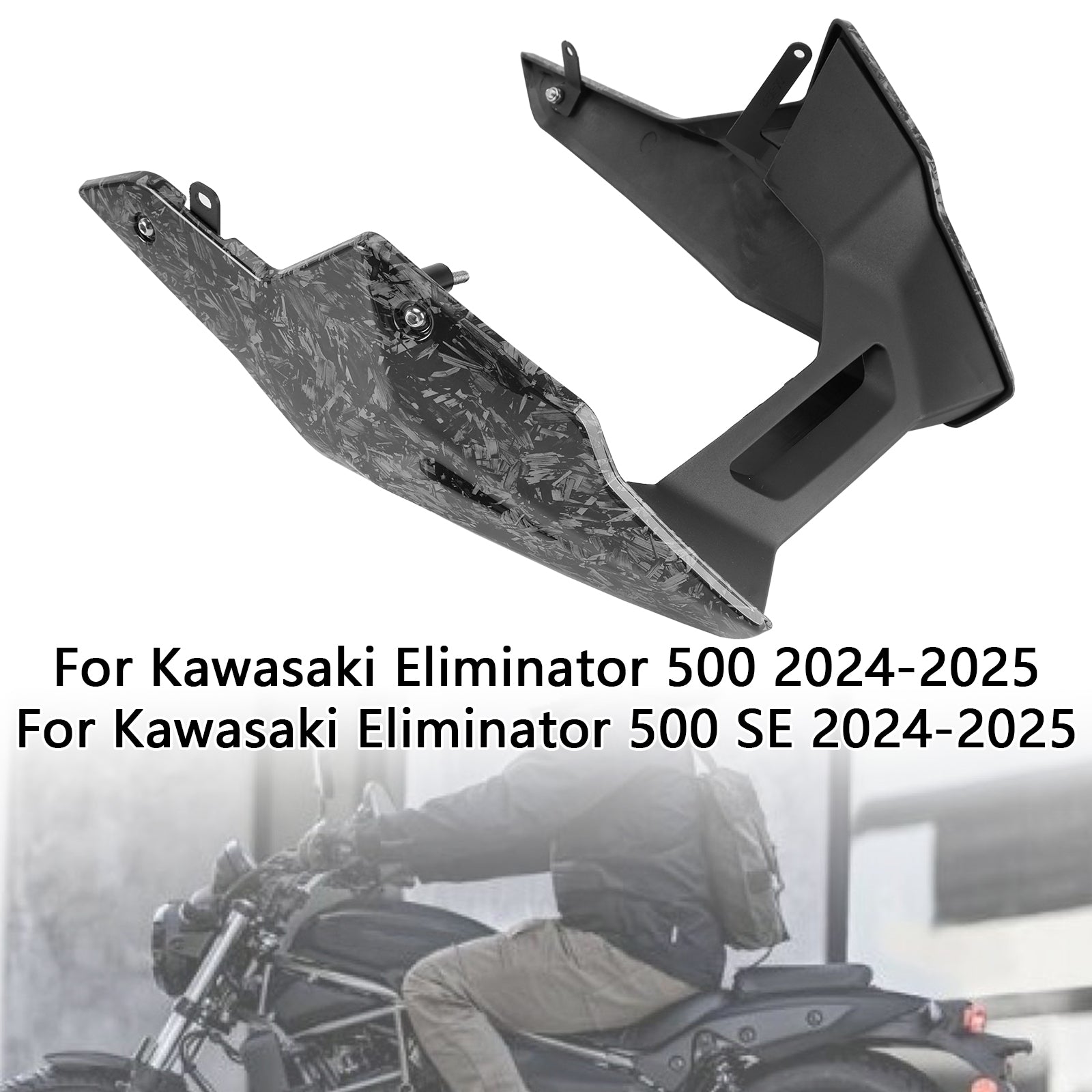 2024-2025 Kawasaki Eliminator 400/450/500 Carénages inférieurs Pan complet