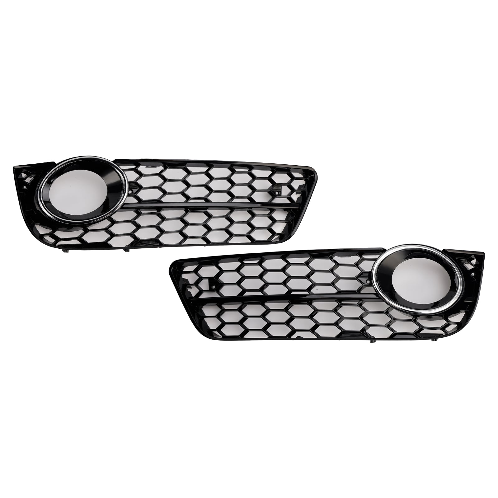 2007-2011 Audi A5 2sts Honeycomb Front Fog Lamp Cover Grille Grill 1522024