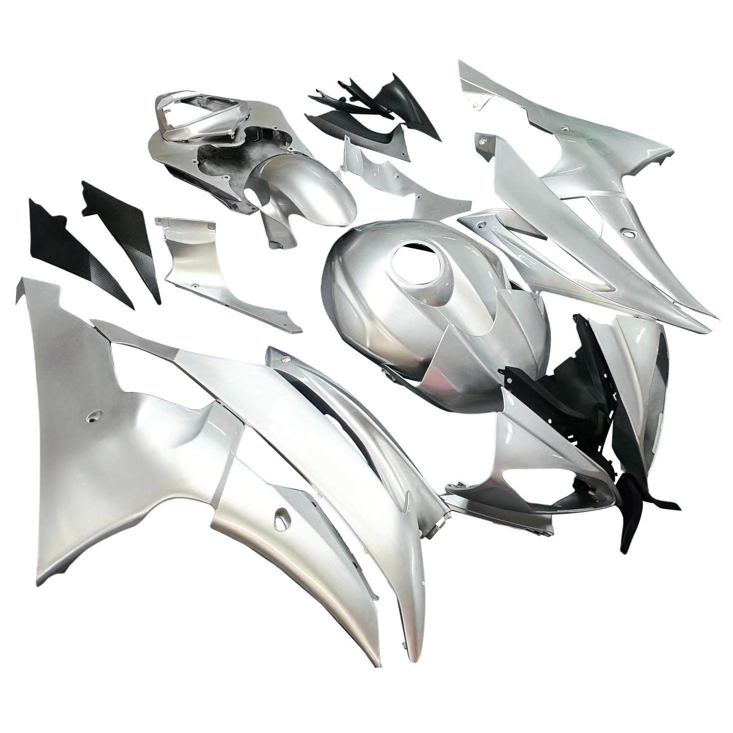 Injection Fairing Kit Bodywork Plastic ABS fit For Yamaha YZF 600 R6 2008-2016