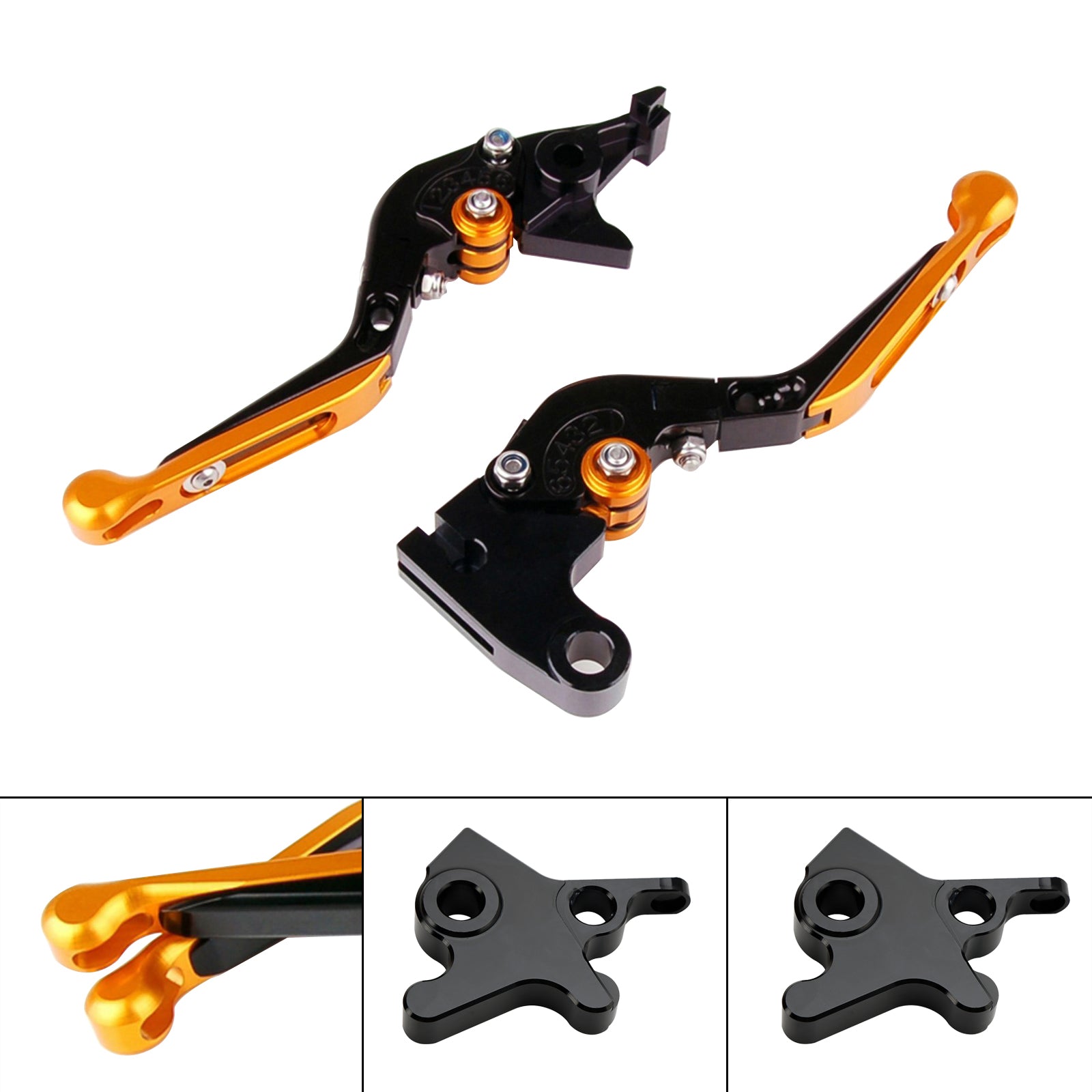 Palanca de freno de embrague ajustable para Piaggio MP3 300 16-18 MP3 350 18-19