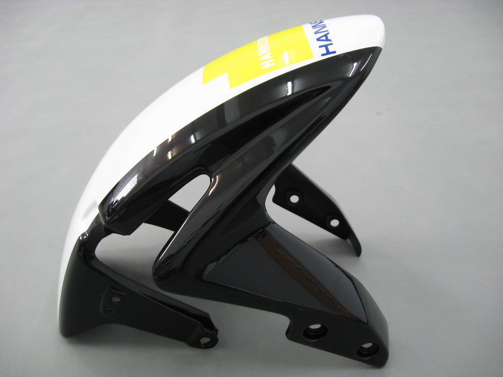 2007-2008 CBR600RR Bodywork Fairing White & Black ABS Injection Molded Plastics Set Generic