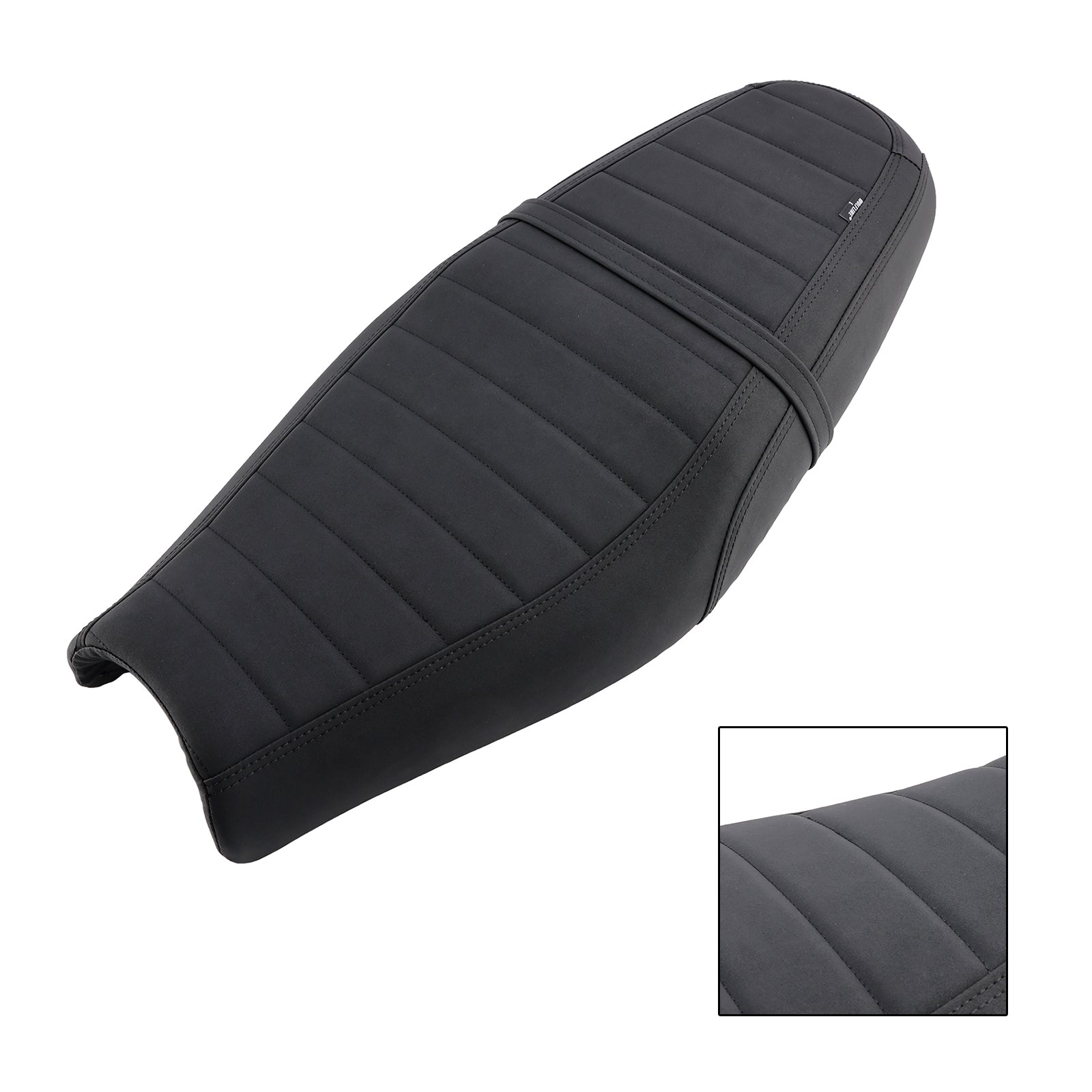 Asiento del pasajero delantero cojín trasero inferior negro para Street Twin Speed ​​Twin BrownS