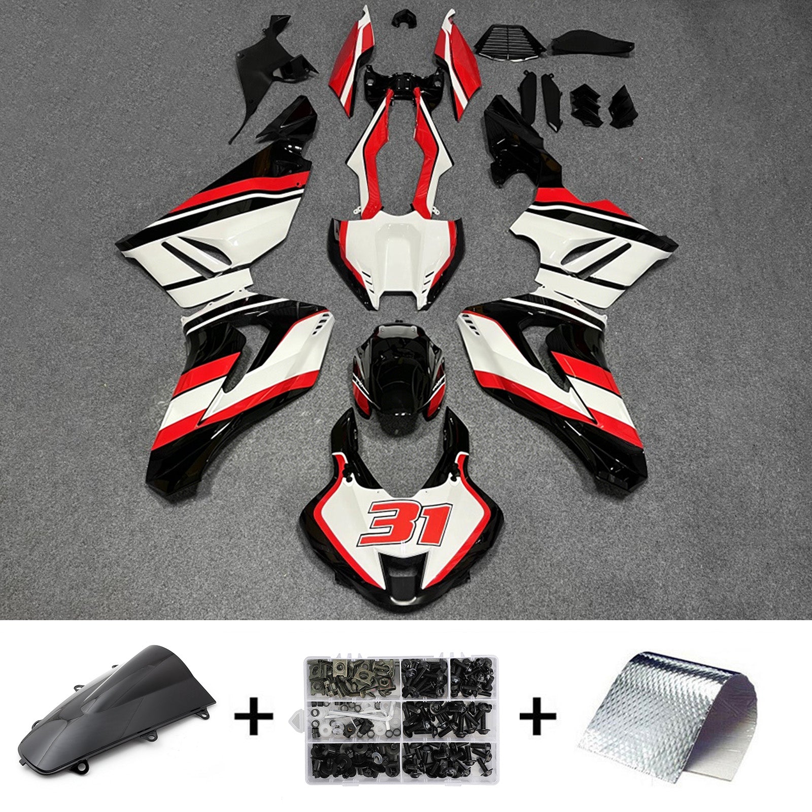 Injection Fairing Kit Bodywork Plastic ABS For Honda CBR1000RR-R 2020-2023