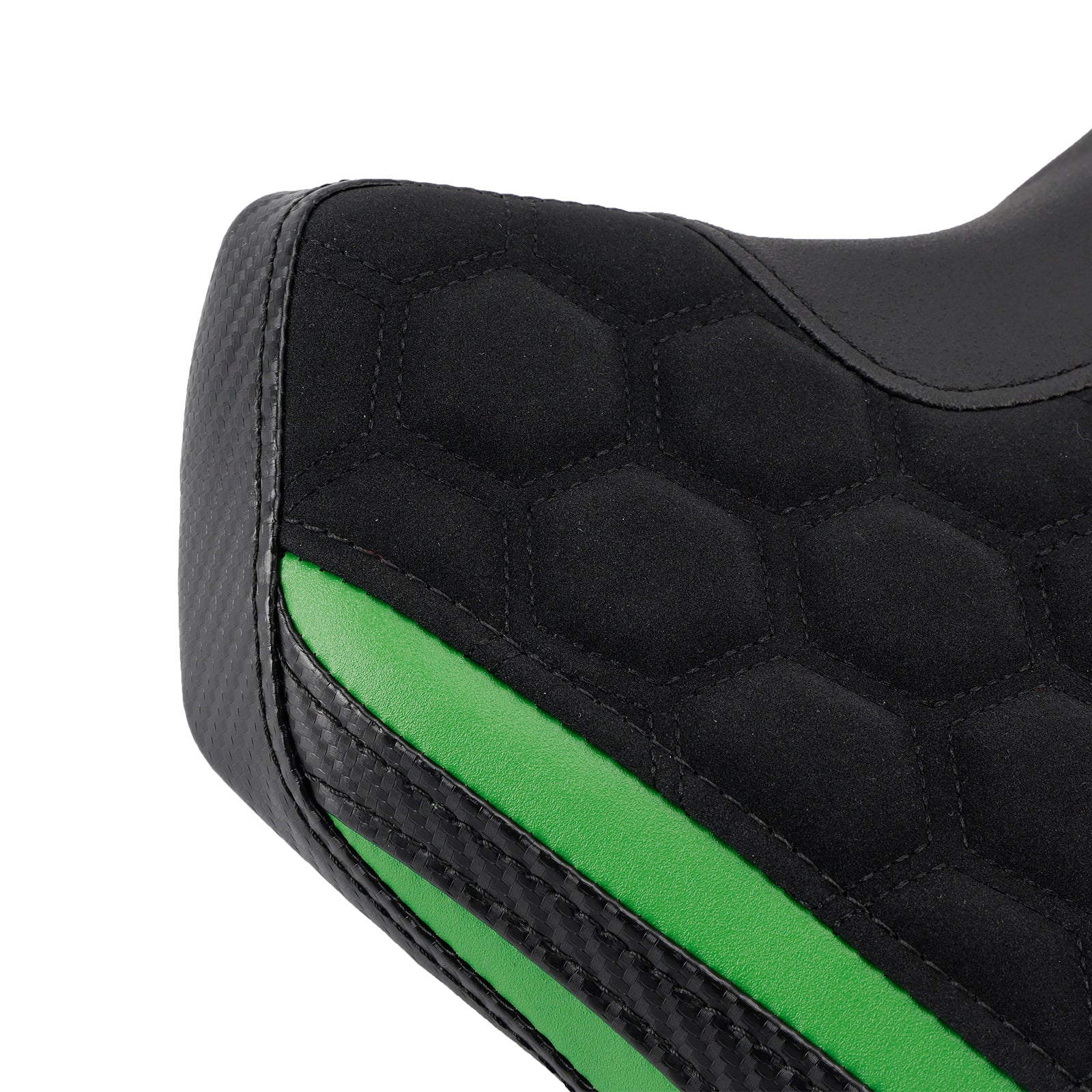 Driver&Passenger Seat Kit Rear Cushion Green For Kawasaki Zx-6R Zx 6R 19-25