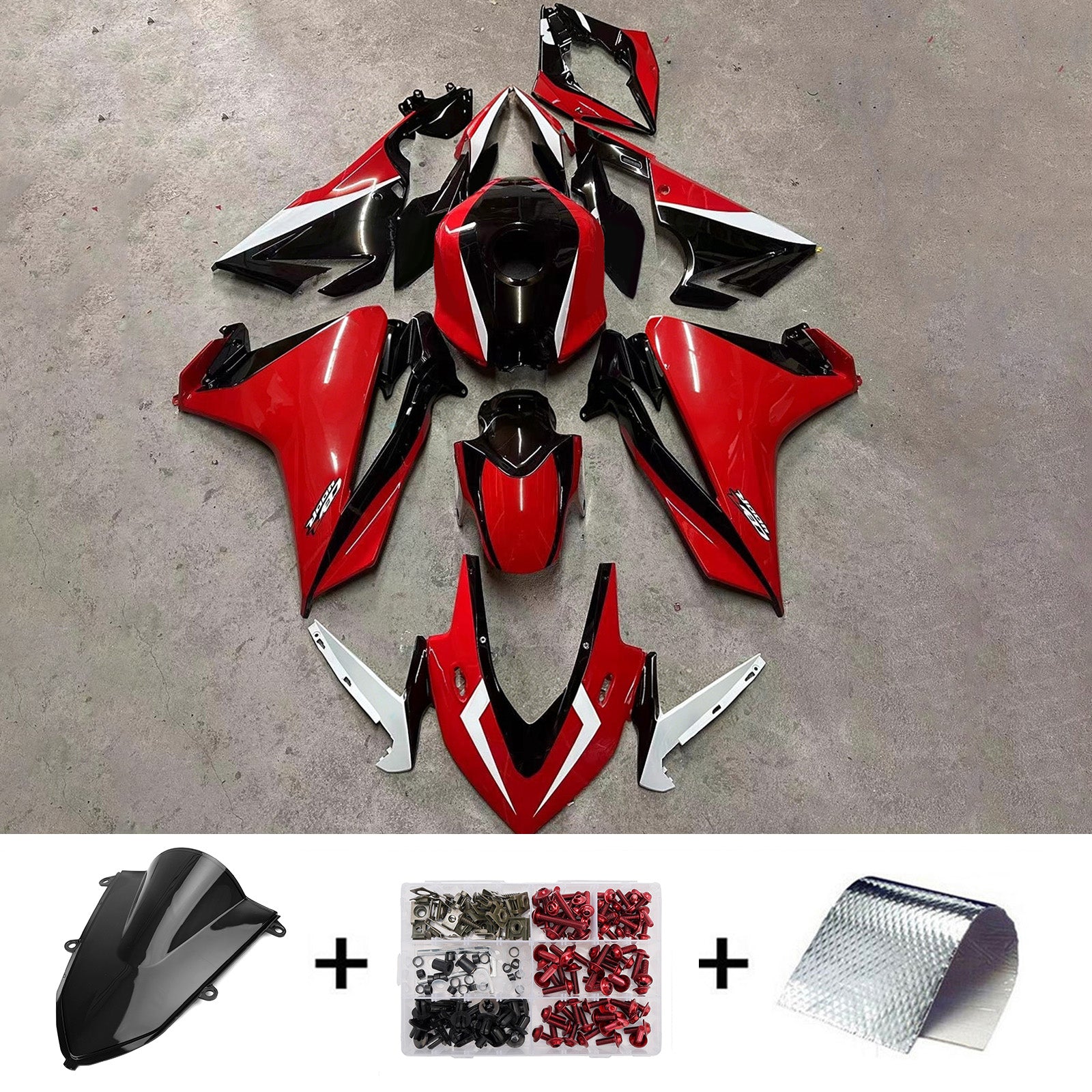 Injection Fairing Kit Bodywork Plastic ABS For Honda CBR400R 2022