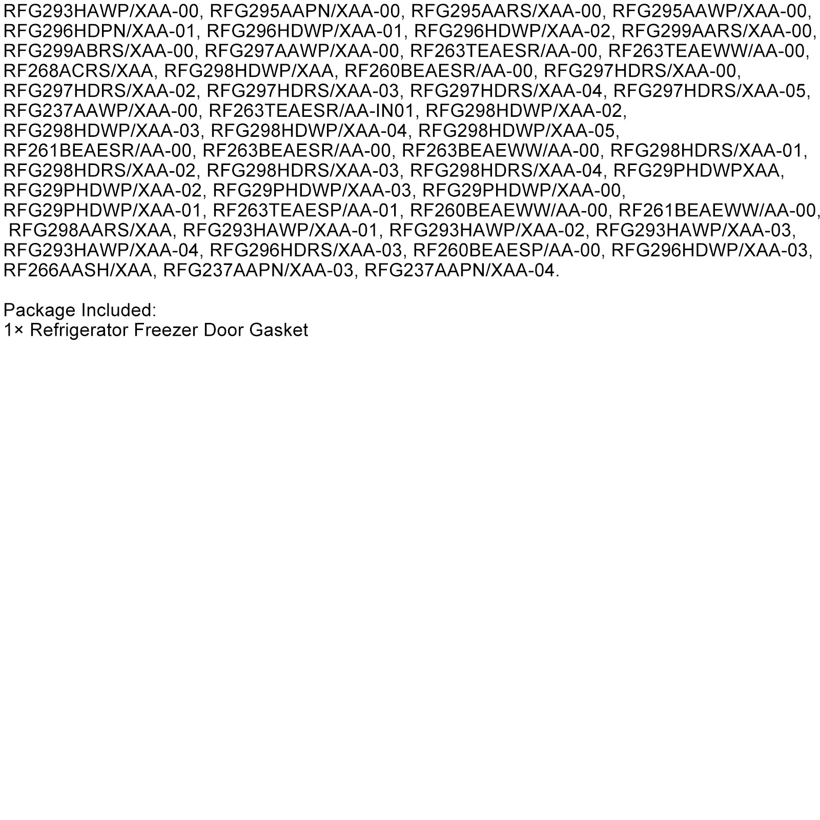 Junta de puerta de frigorífico y congelador DA97-05557Y, para Samsung AP5583813 PS4173510