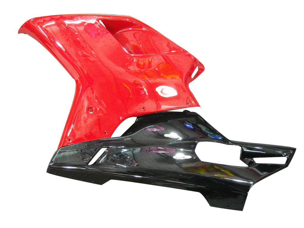 2007-2012 Ducati 1098/1198/848 Red & Black Bodywork Fairing ABS Injection Mold 8# Generic