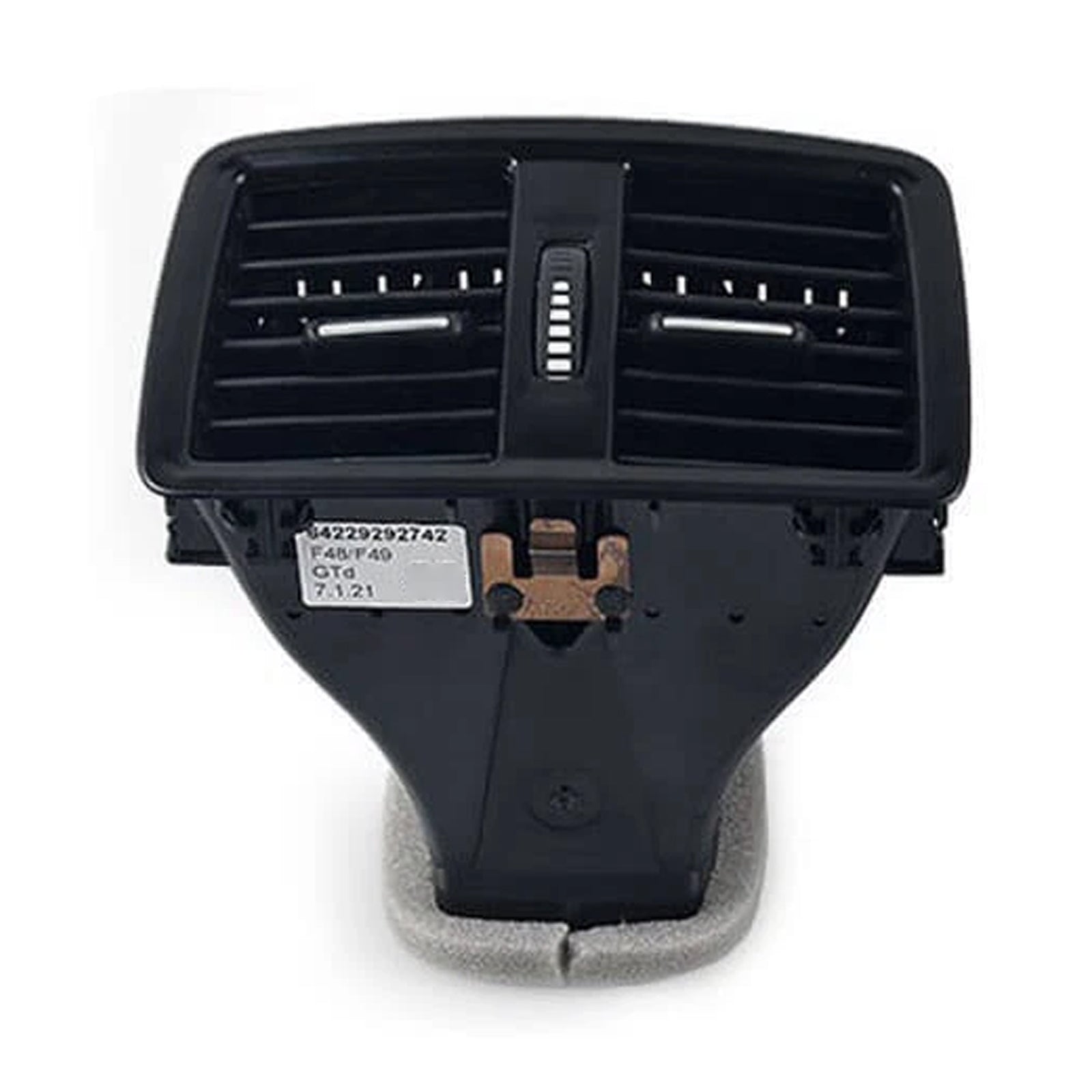 Centre Console Rear Air Vent Grill 64229292742 For BMW X1 X2 F48 F49 F38 F39