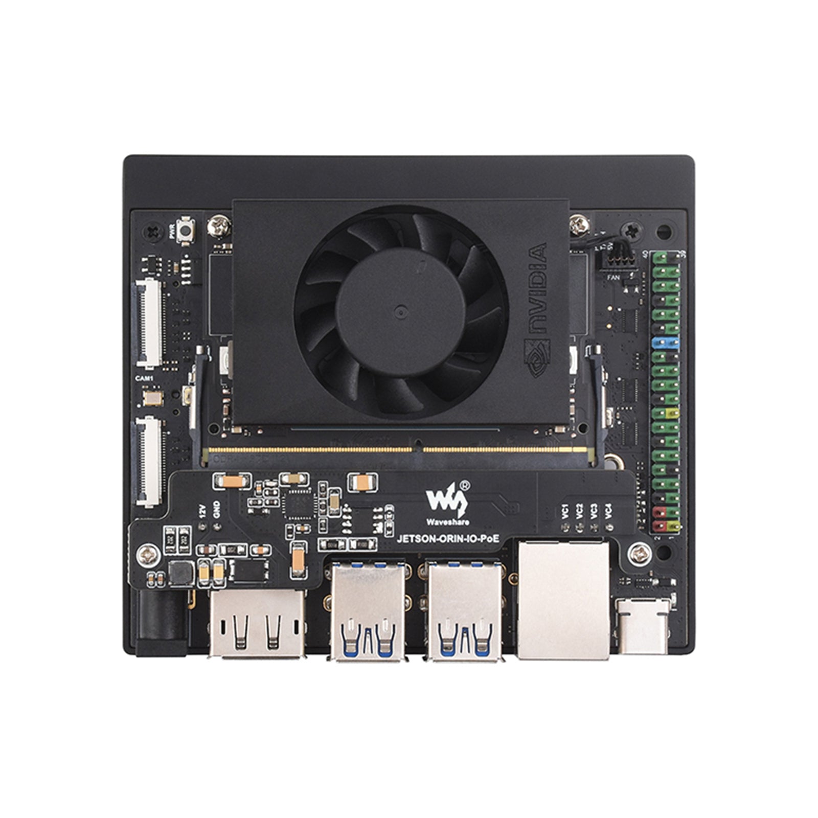 Carte d'extension d'alimentation Ethernet POE NVIDIA Jetson Orin Nano/NX 802.3af/at