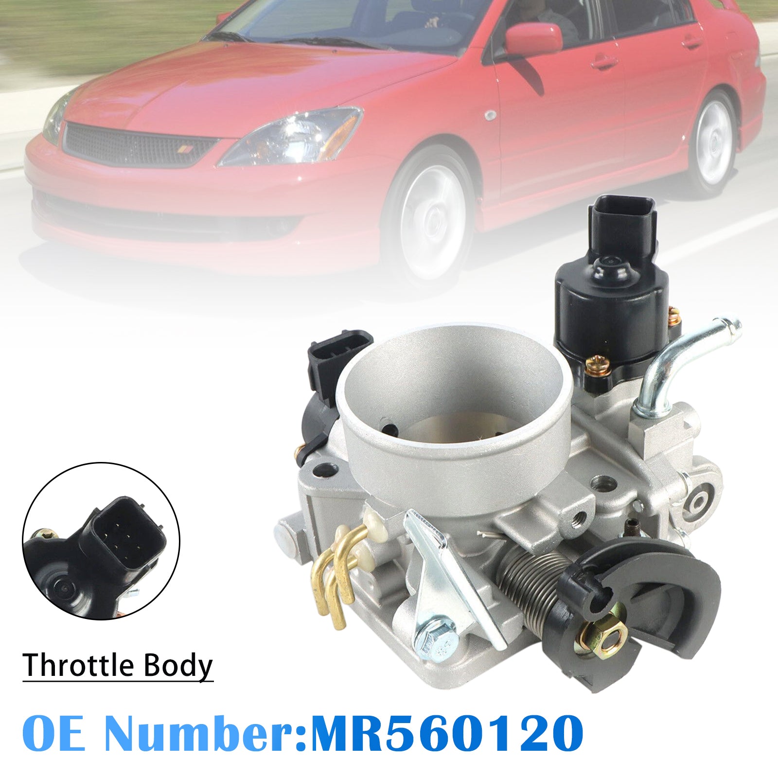Throttle Body MR560120 For Mitsubishi Lancer 2002-2007 SOHC 2.0L