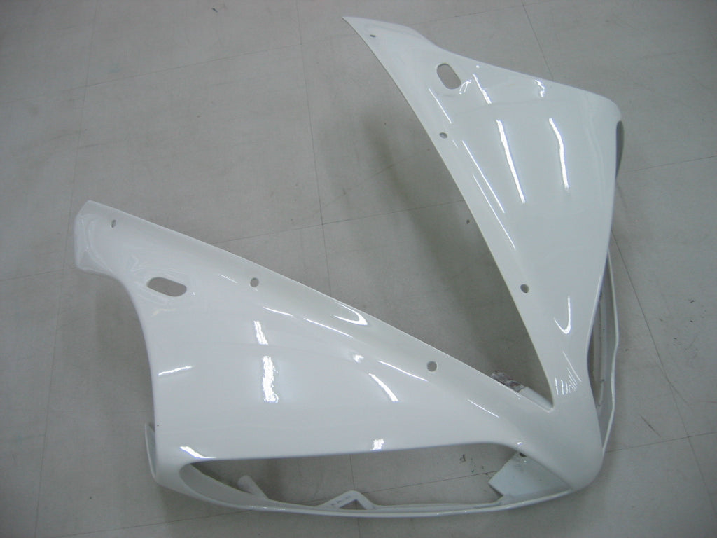 2004-2006 Yamaha YZF-R1 White Red Racing Fairings Generisk