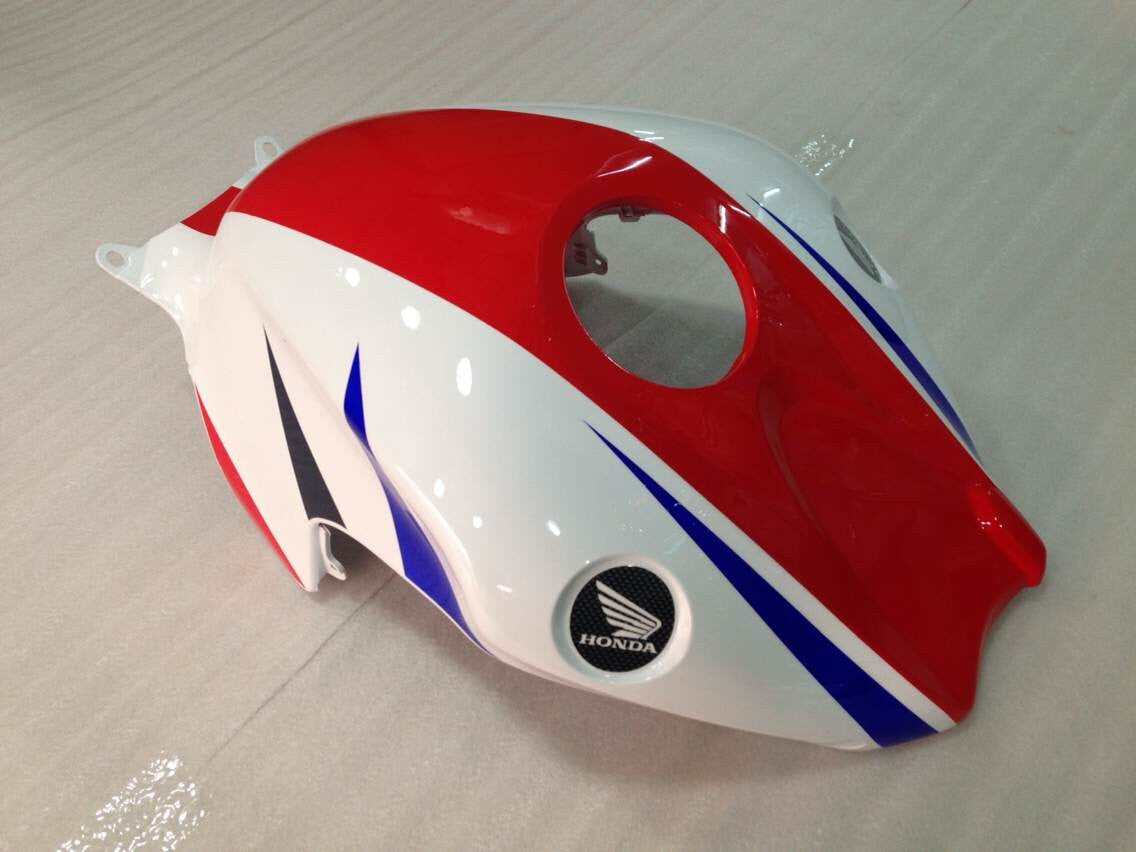 2012-2016 Honda CBR1000RR Amotopart Carénages HRC Blanc Rouge Bleu Racing Customs Carénage