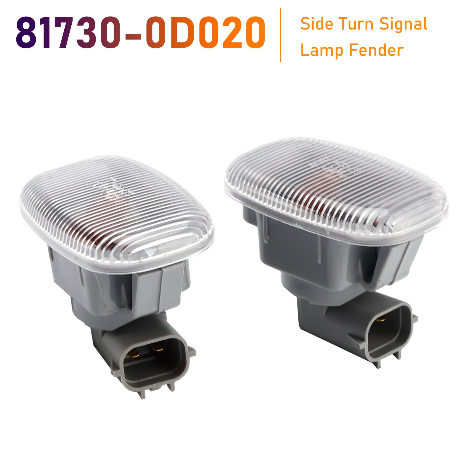 Side Turn Signal Lamp Fender Light for Toyota Corolla Camry MR2 81730-0D020