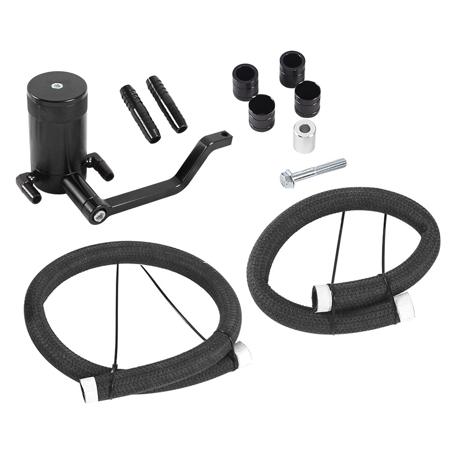 Catch Can Air Oil Separator Black For Dodge Charger Challenger 2011-2021