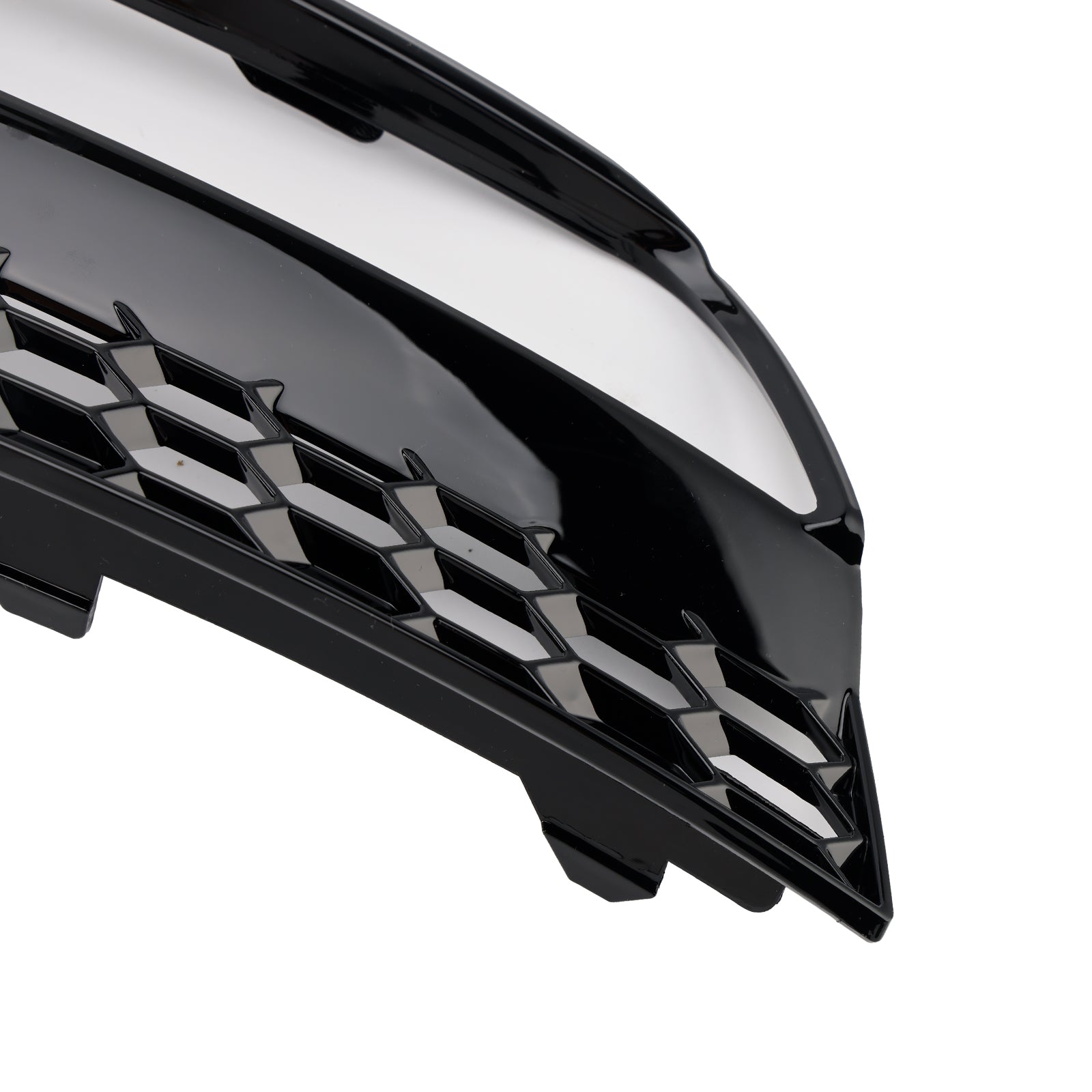 2013-2016 Audi A3 8V Sedan Gloss Black Front Fog Light Grill Covers