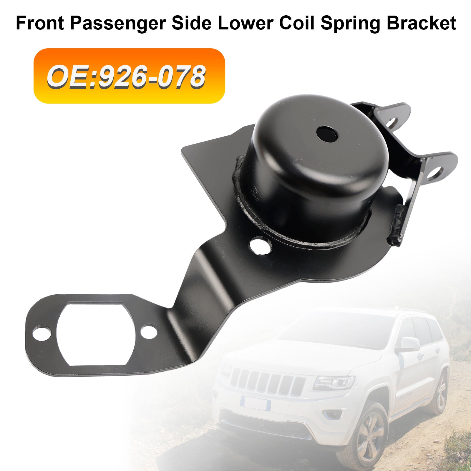 Front Lower Right Coil Spring Bracket 926-079 For Jeep Grand Cherokee 99-04