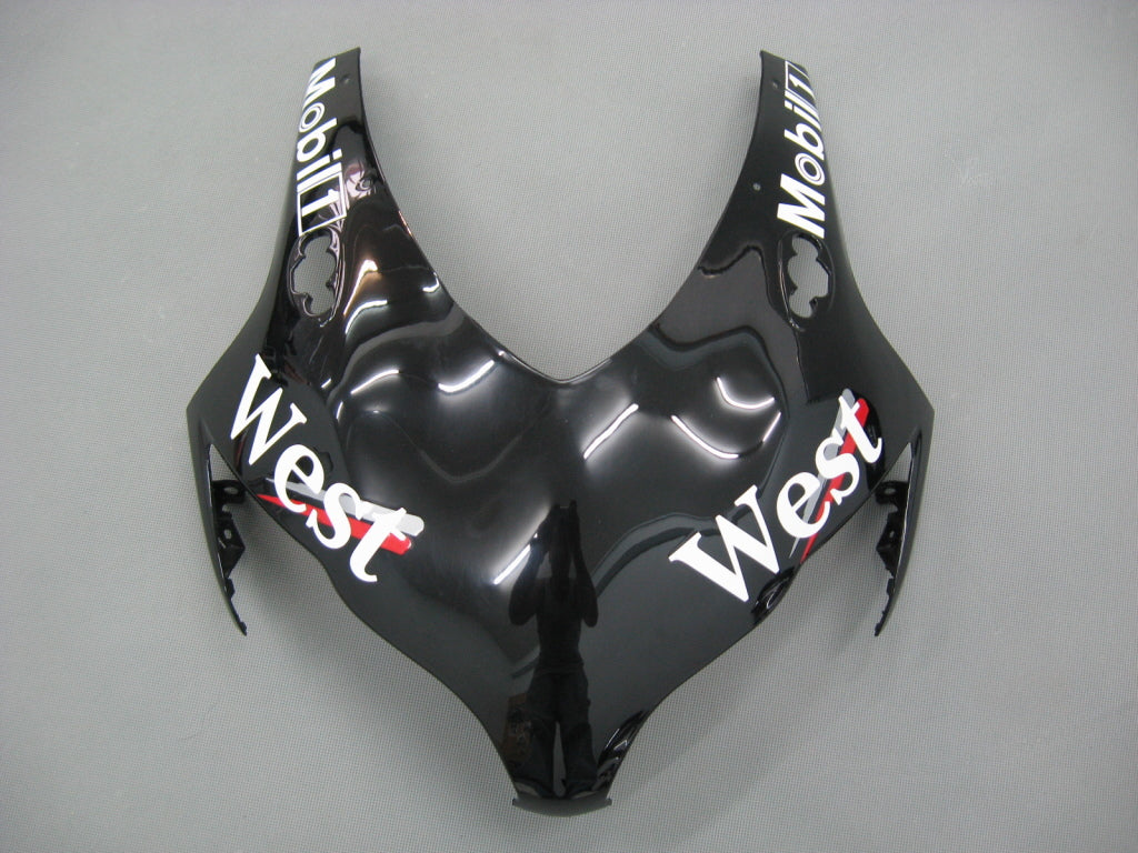 2008-2011 Honda CBR 1000 RR Black West Racing Fairings Generic