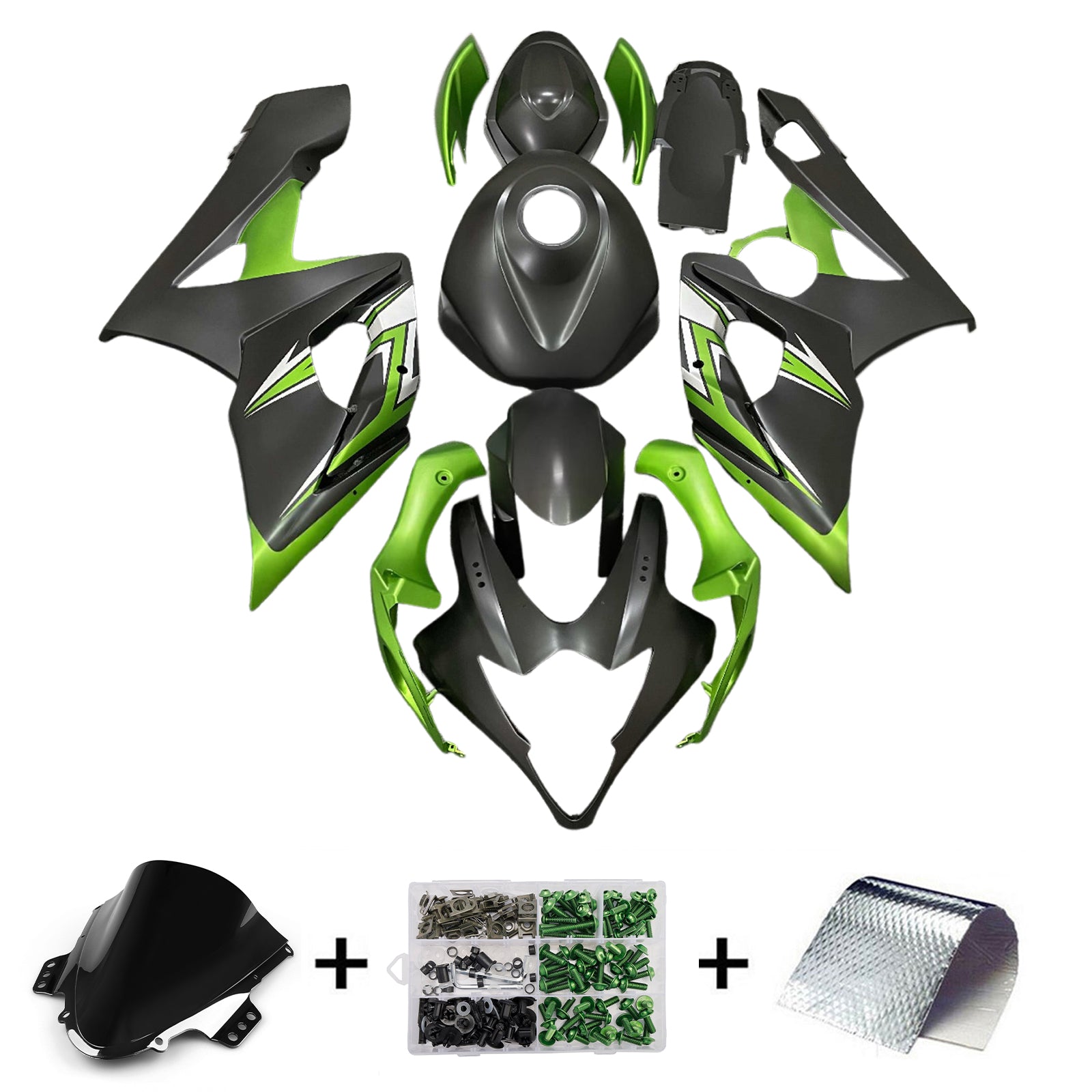 Injection Fairing Kit Bodywork Plastic ABS For Suzuki GSXR1000 2005-2006 K5