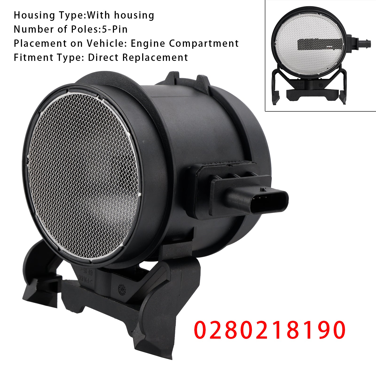 Luchtmassameter Sensor Voor Mercedes-Benz E350 C300 ML350 0280218190