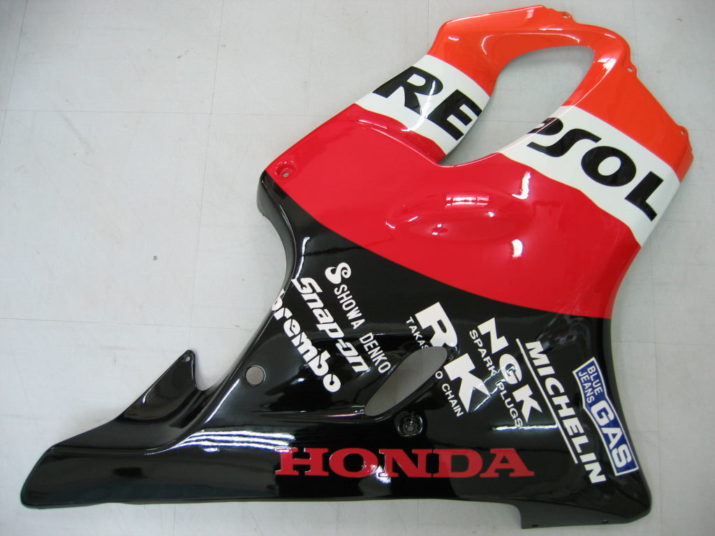 2004-2007 Honda CBR 600 F4i Black Repsol Racing Fairings Generic