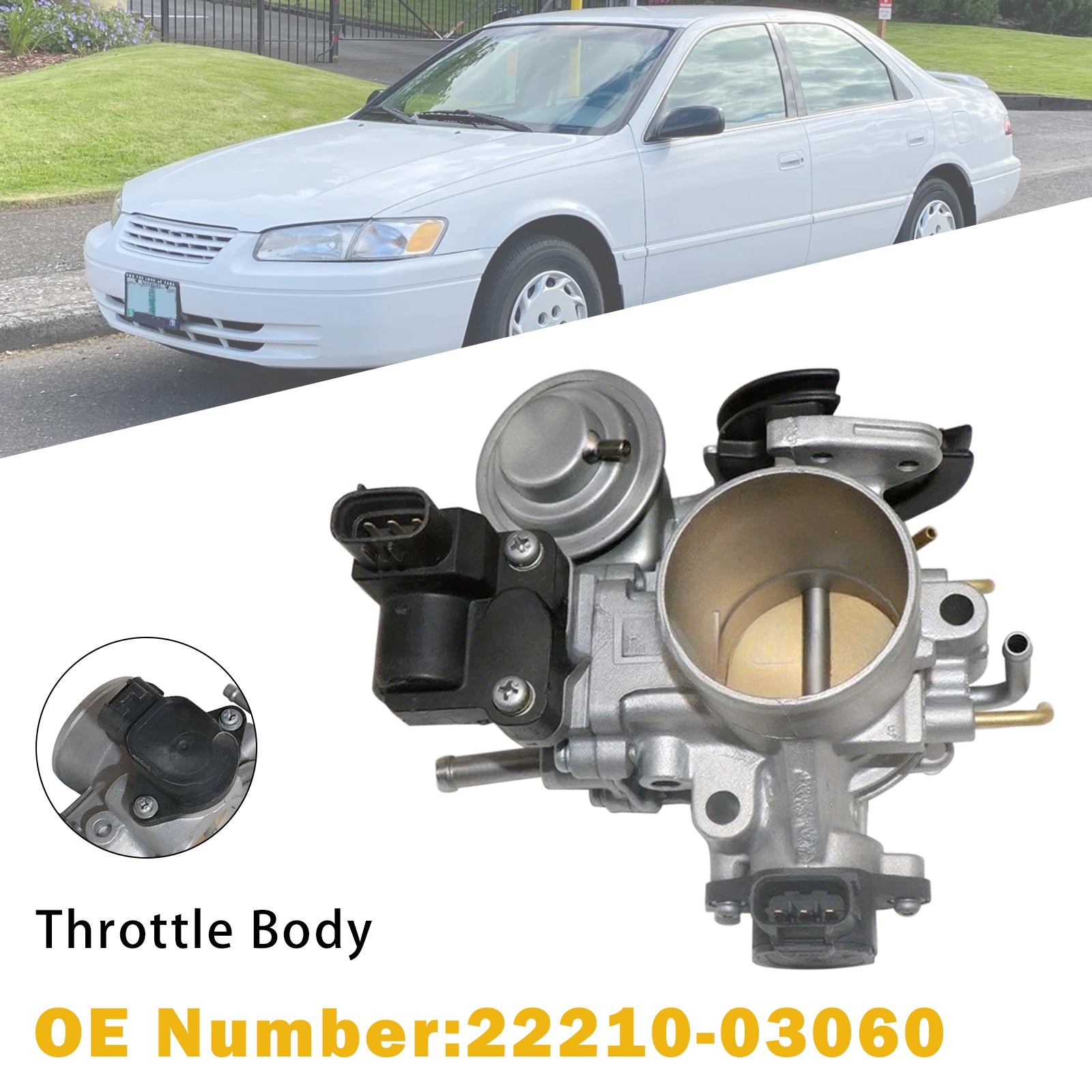 Throttle Body Assembly 22210-03060 For Toyota Camry 2.2L 1997-2001