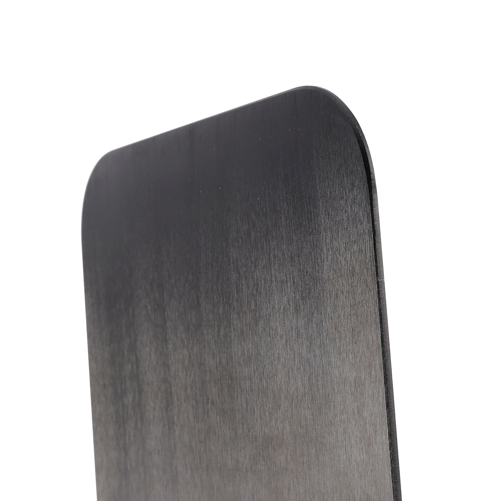 Plaque d'immatriculation quadrilatère vierge en alliage d'aluminium, bricolage universel pour moto