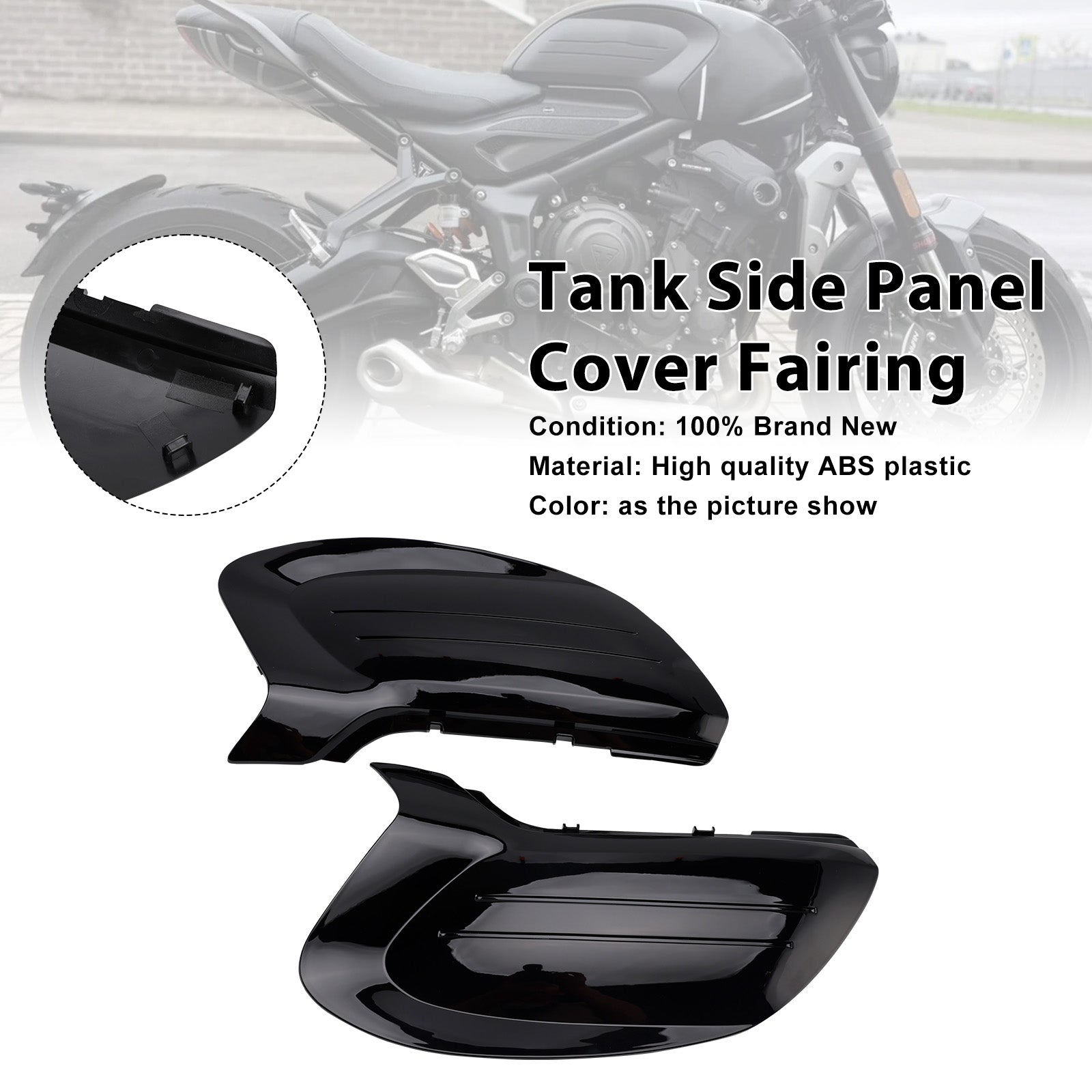 Tank Side Cover Panel Fairing For Trident 660 2022-2025