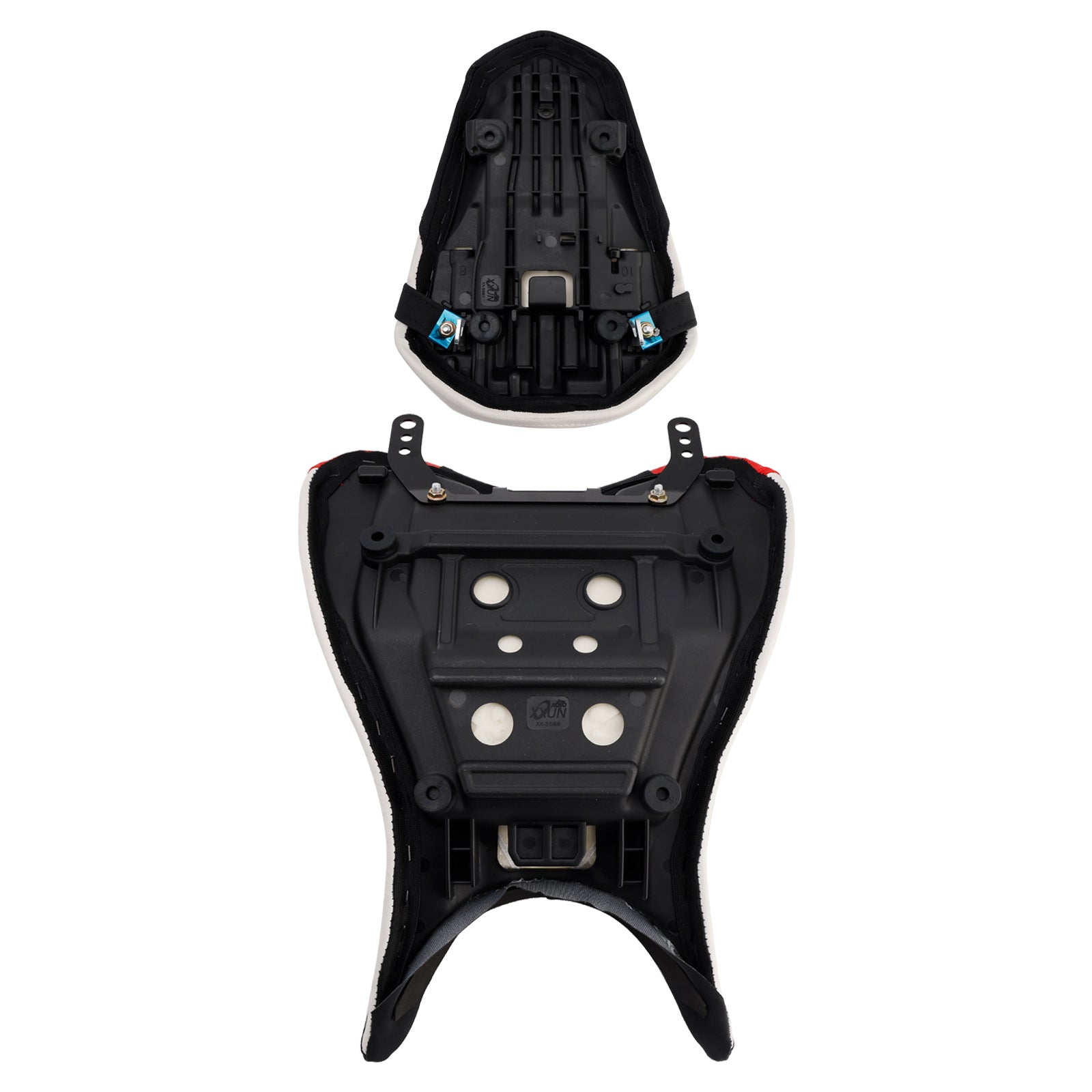 Driver&Passenger Seat Rear Cushion White For Yamaha Yzf-R3 2025- Mt-03 2025-