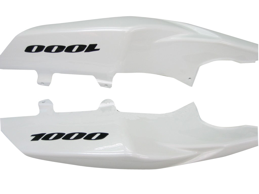 2007-2008 Suzuki GSXR 1000 White GSXR Racing Fairings Generic