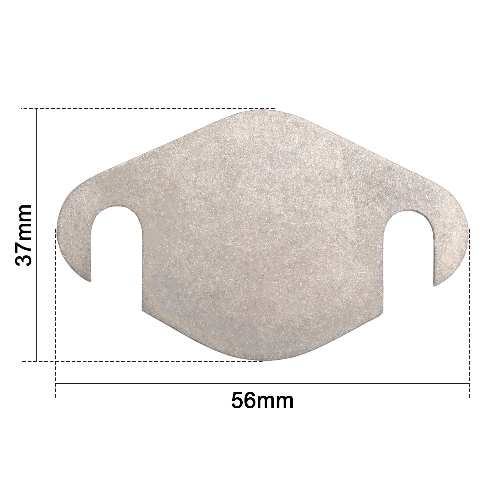 2 × EGR Valve Blank Plate for VW CR Engines With 1.6 1.2 2.0 Litre Capacities