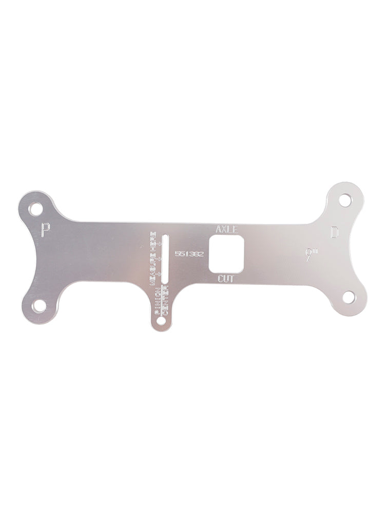 9" Guia de corte estreito para tubo de eixo traseiro, ferramenta para osso de cachorro de pinhão traseiro para Ford