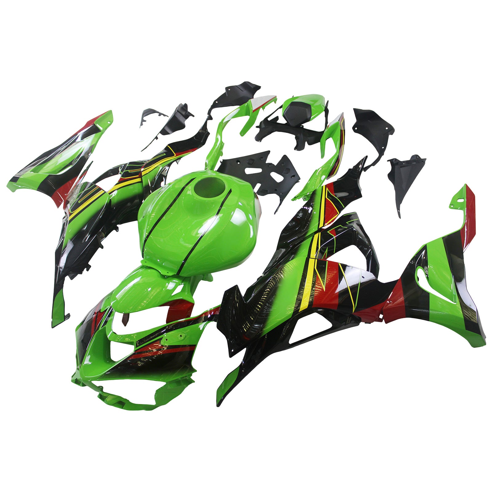 Injection Fairing Kit Bodywork Plastic ABS fit For Kawasaki ZX-6R ZX6R 2024-2025