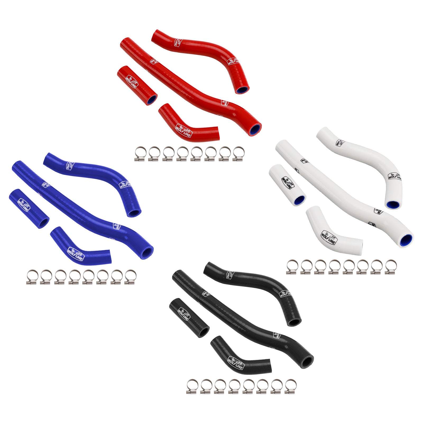 2022-2025 Honda CRF250R CRF250RX Silicone Radiator coolant Hose