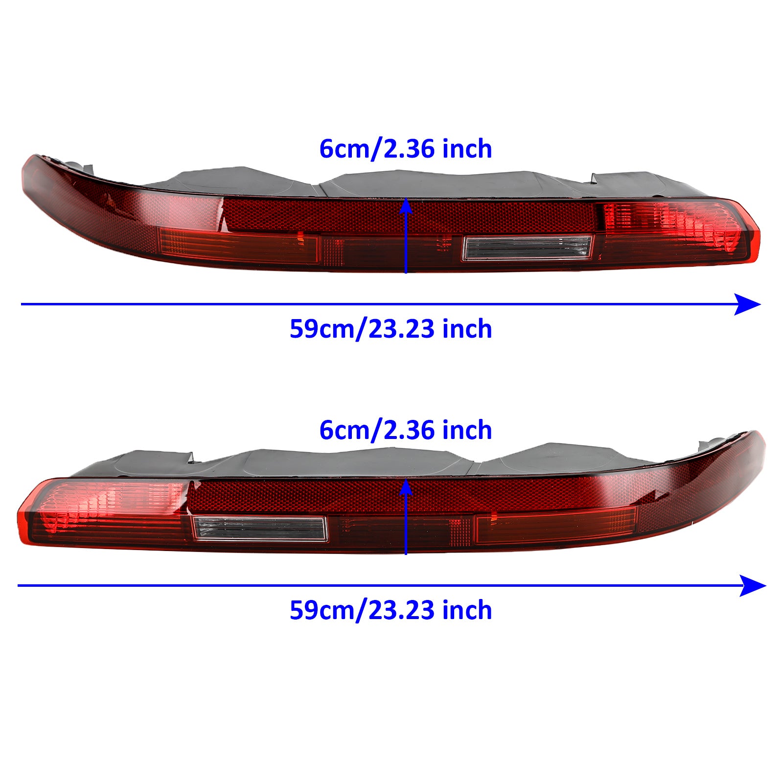 Ensemble de feux antibrouillard pour pare-chocs arrière, 4M0945095 96, pour AUDI Q7 2016 – 2023 L + R