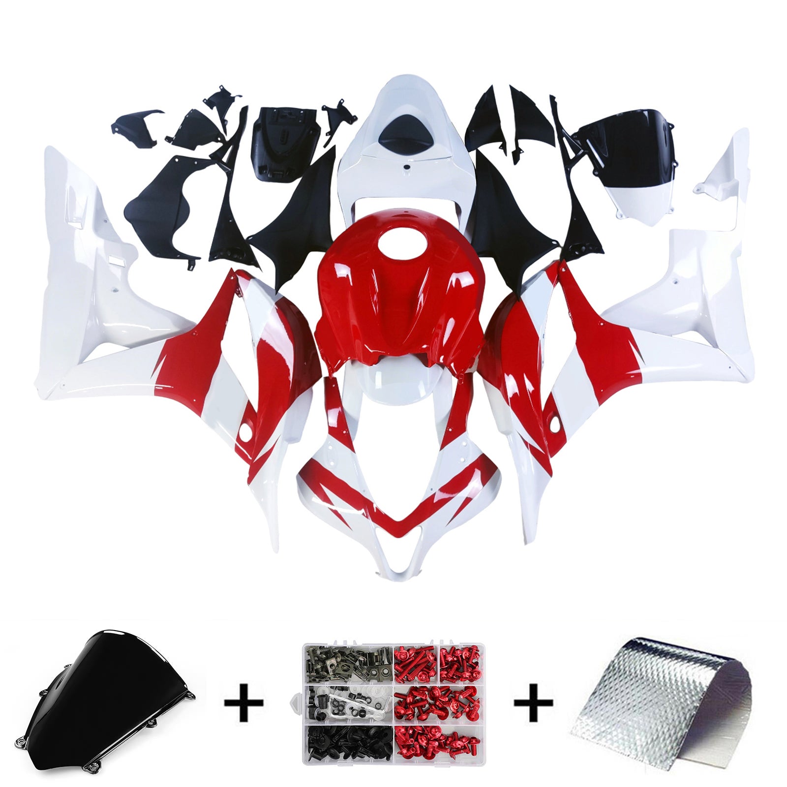 Injection Fairing Kit Bodywork Plastic ABS For Honda CBR600RR 2007-2008 F5