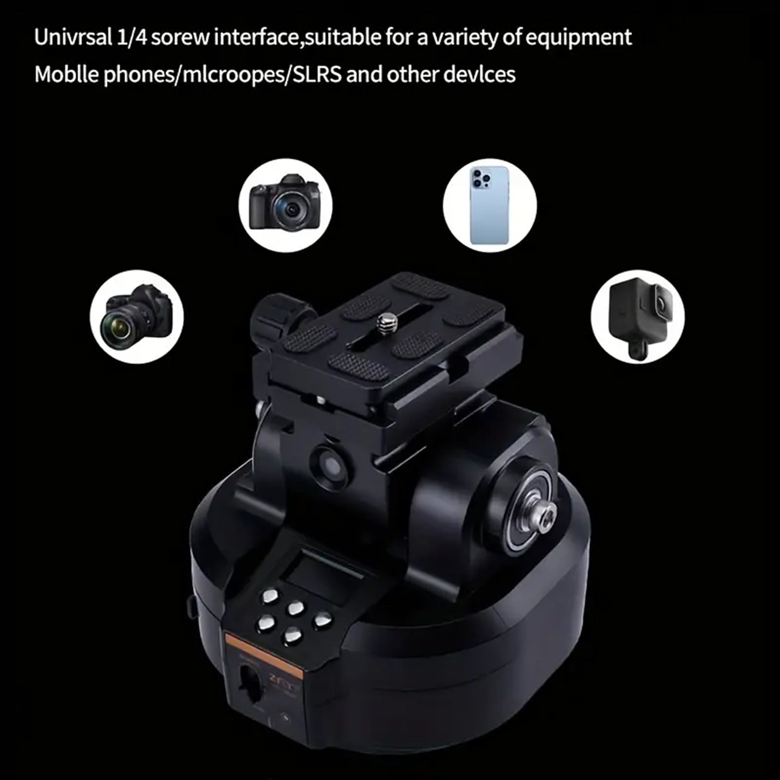 YT-1500 Camera Electric Cloud Platform Mobile Phone Camera Panoramic Stabilizer