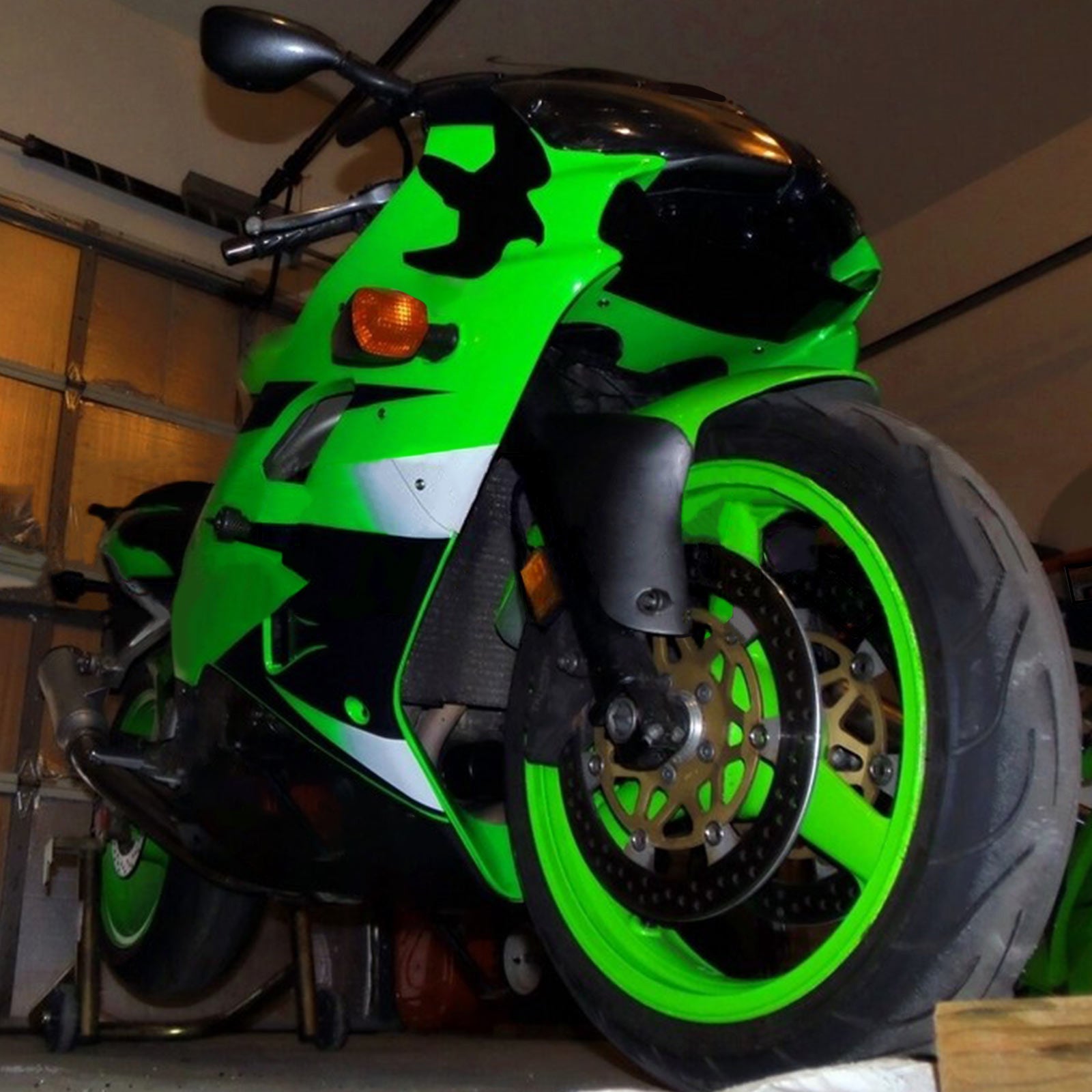 Injection Fairing Kit Bodywork Plastic ABS fit For Kawasaki ZX9R 2000-2001