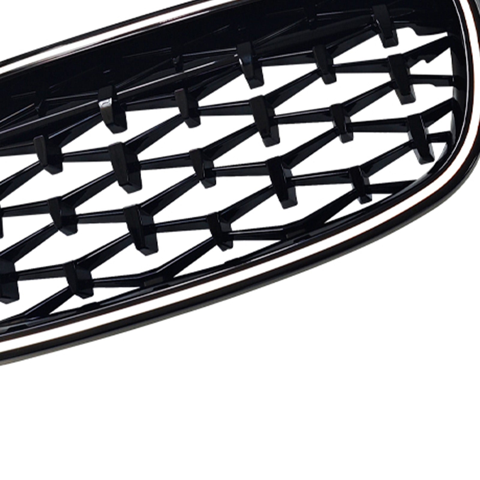 Diamond Front Kidney Grille Grill Fit BMW 3 Series F30 F31 F35 2012-2019
