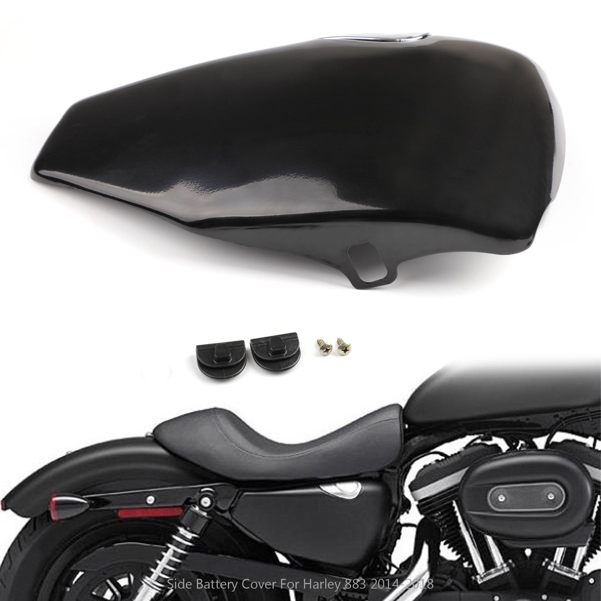 2014-2018 Sportster XL883 1 piece Right Side Battery Cover Generic